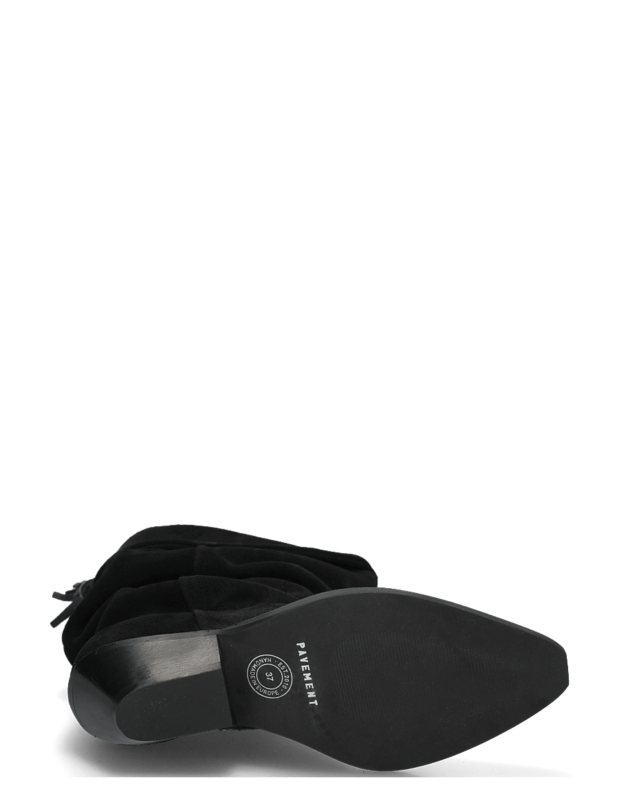 Pavement - PABirk Suede - stövletter - black suede - 4