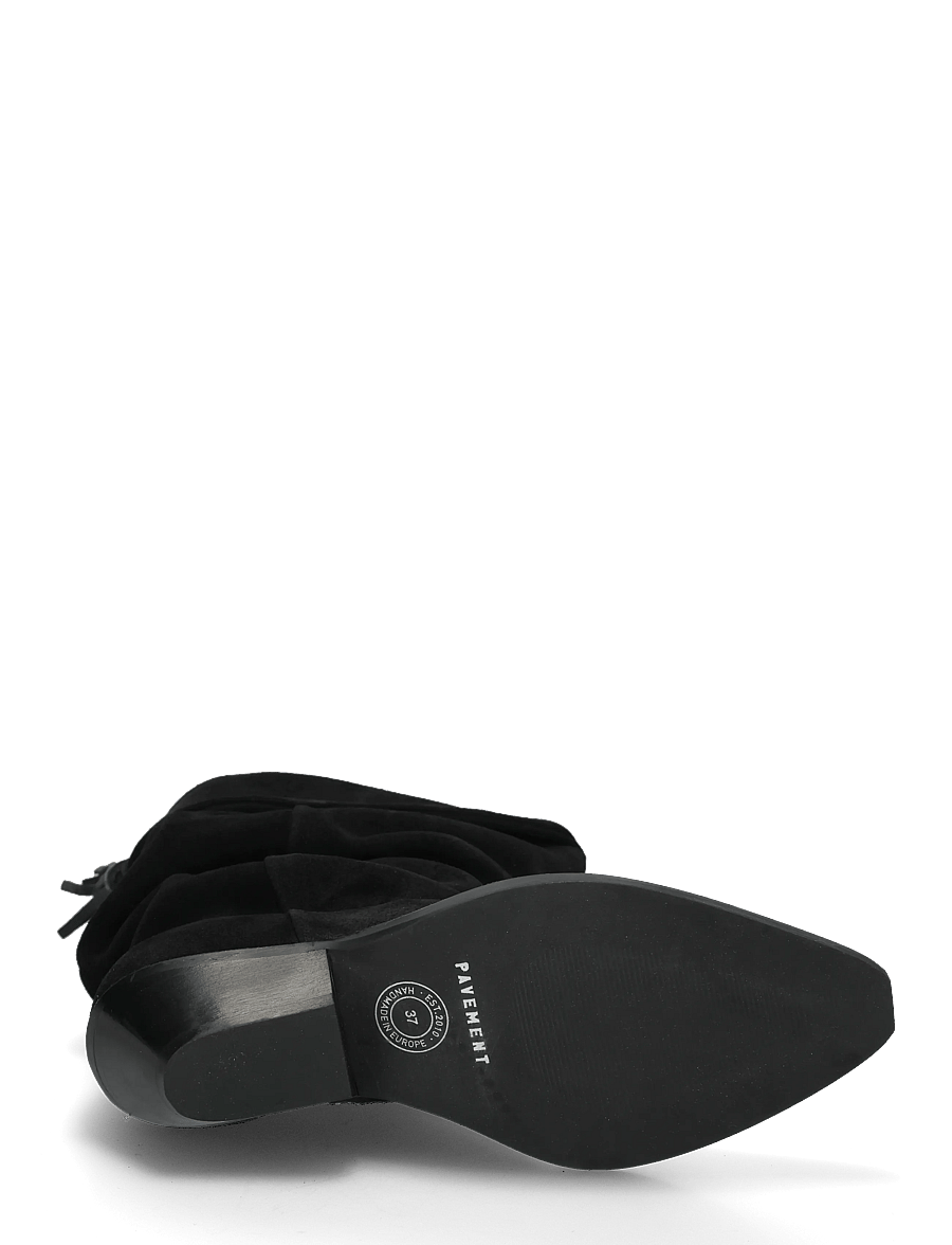 Pavement - PABirk Suede - stiefeletten mit absatz - black suede - 4