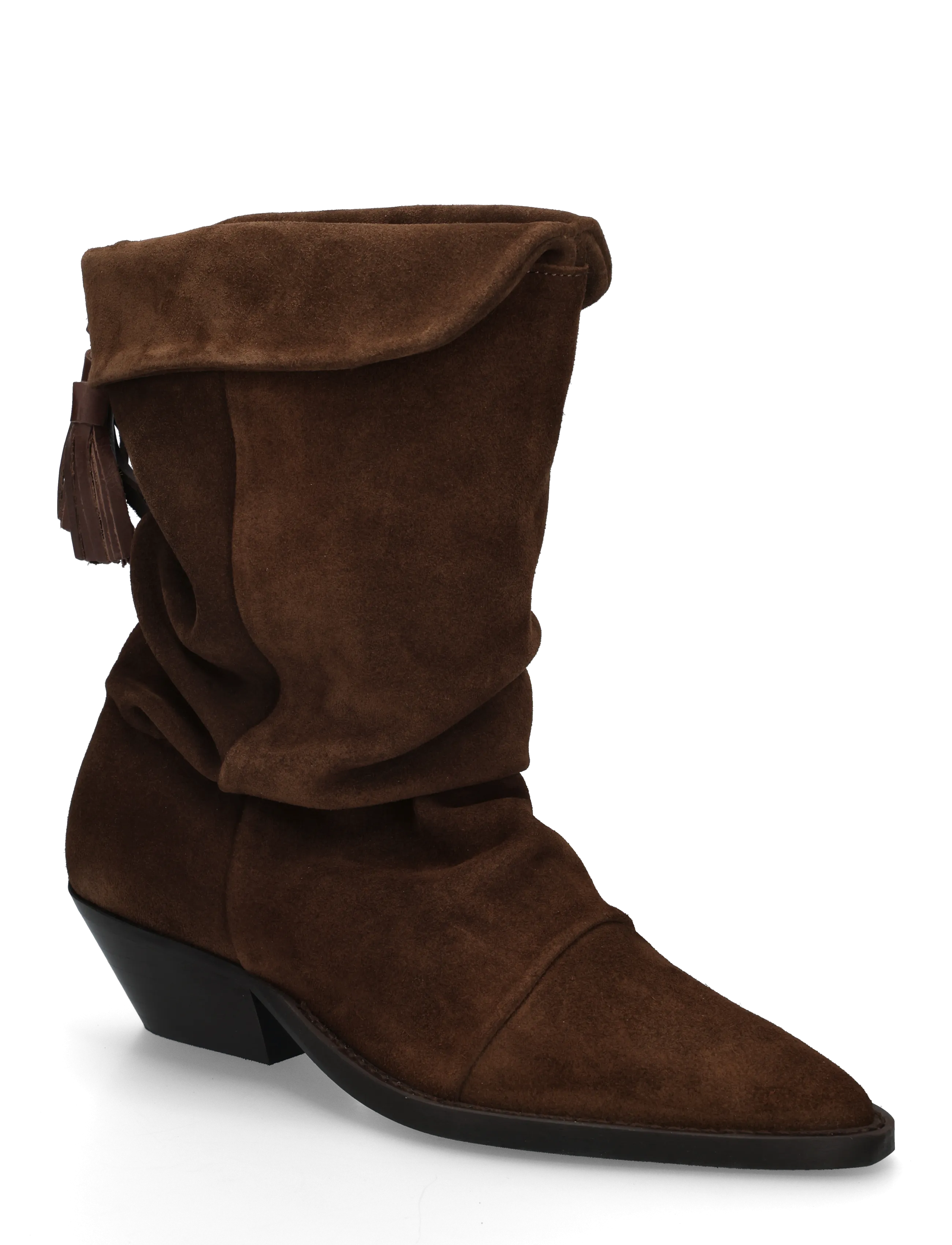 Pavement PABirk Suede - Stiefel - BROWN SUEDE / brown