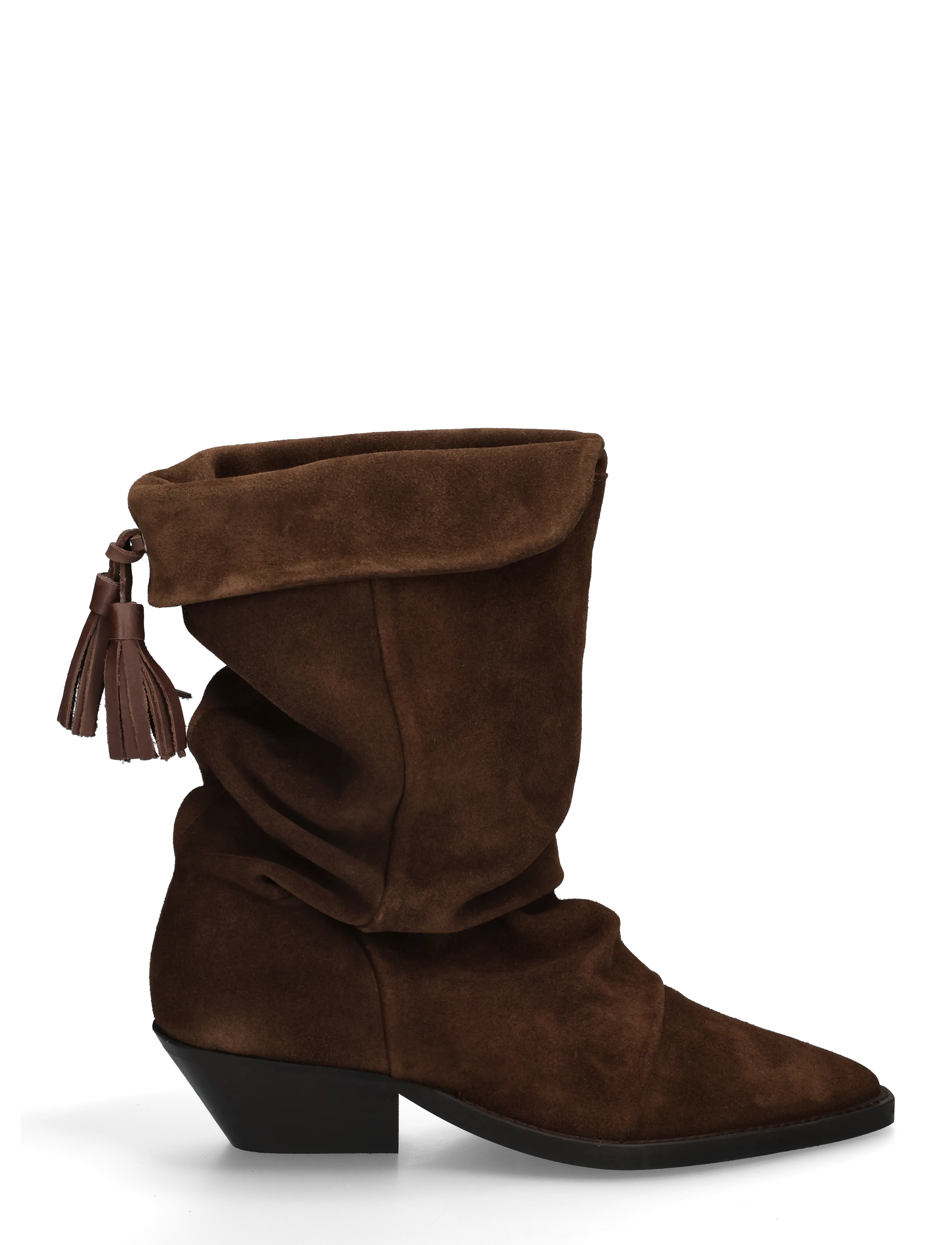 Pavement - PABirk Suede - stiefeletten mit absatz - brown suede - 2