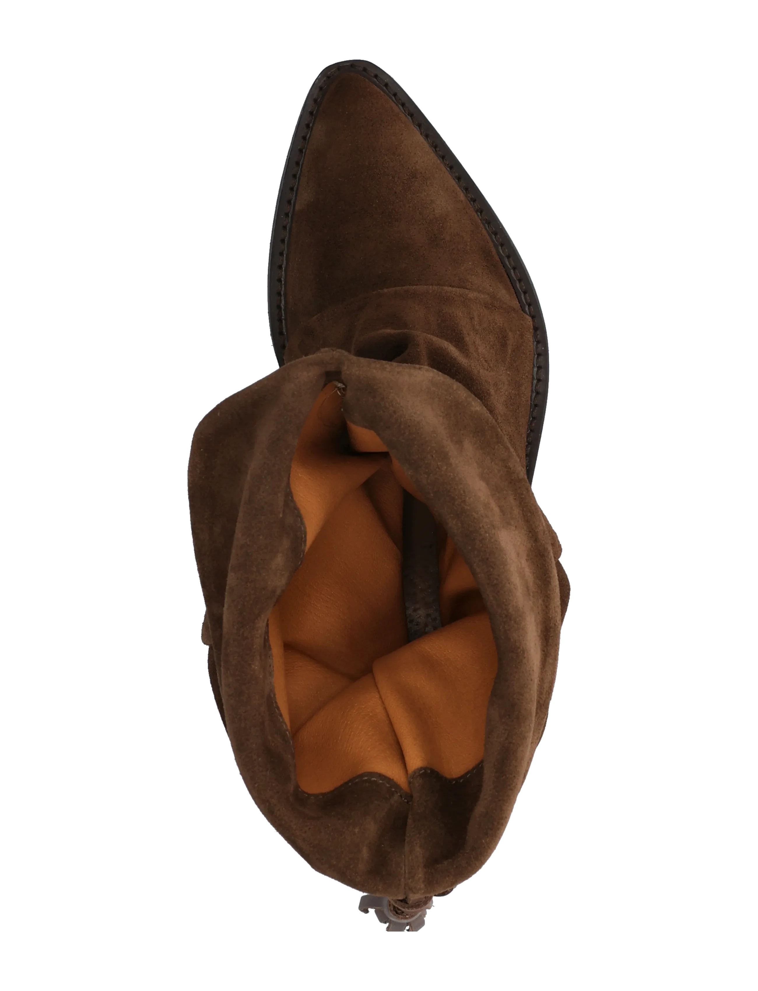 Pavement - PABirk Suede - stiefeletten mit absatz - brown suede - 3