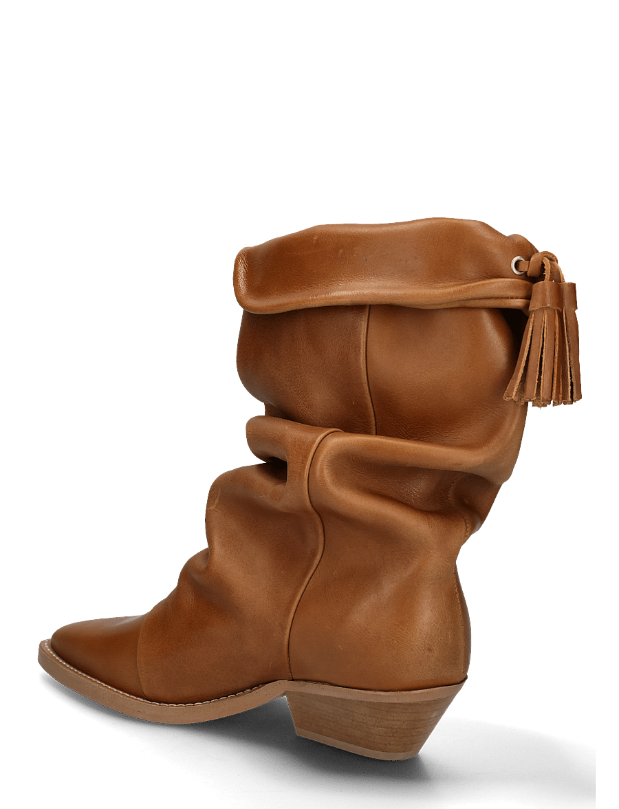 Pavement - PABirk Vintage - cowboystøvler - tan vintage - 1