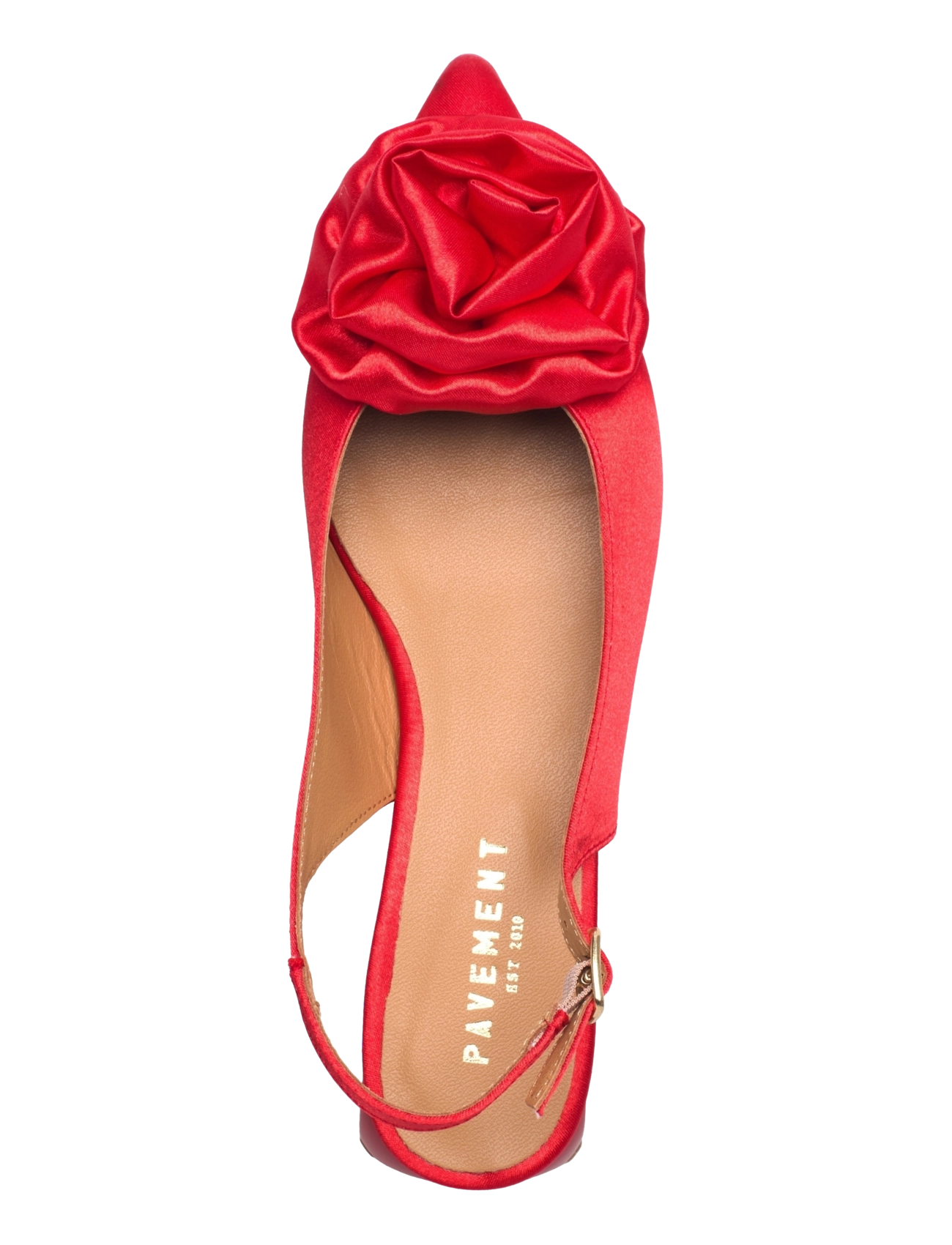 Pavement - Kala Rose - slingbacks - red satin - 3