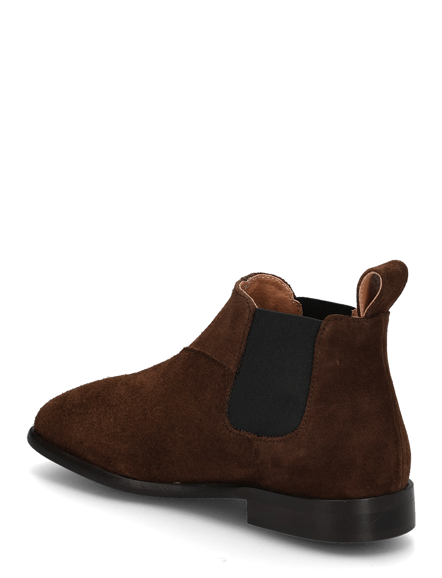 Pavement - PAZana - flade ankelstøvler - brown suede - 1
