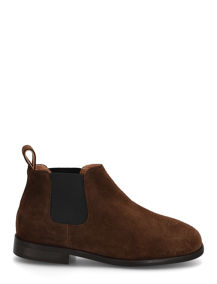 Pavement - PAZana - flade ankelstøvler - brown suede - 2