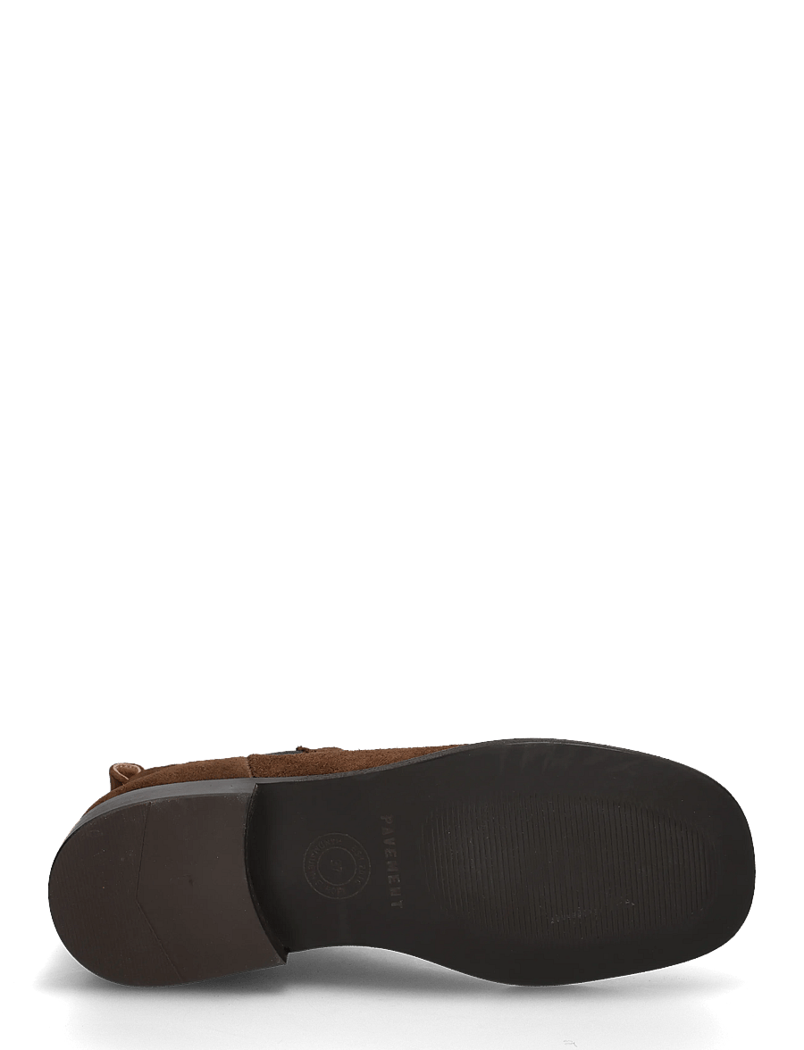 Pavement - PAZana - flade ankelstøvler - brown suede - 4
