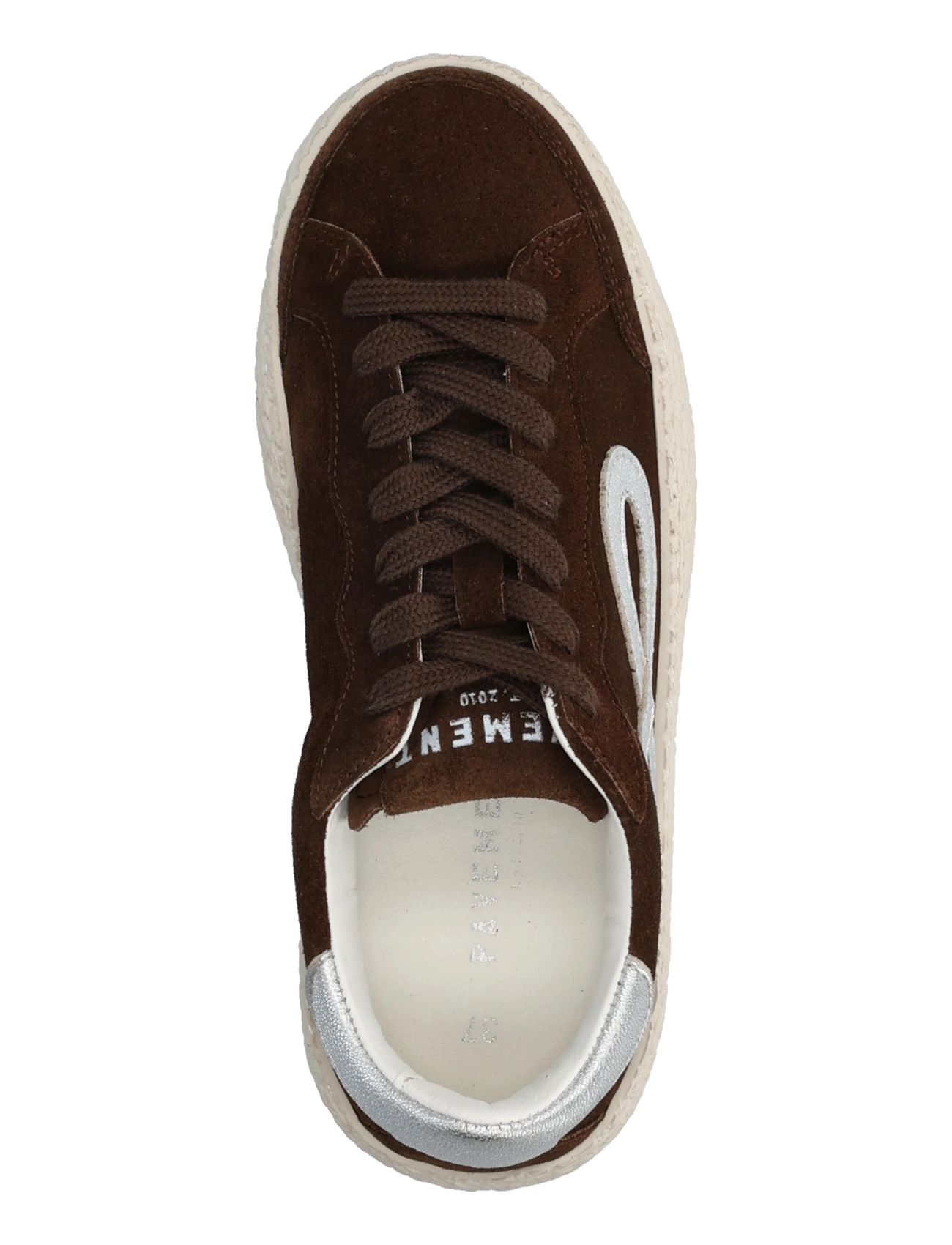 Pavement - PARuby - niedrige sneaker - brown/silver - 3