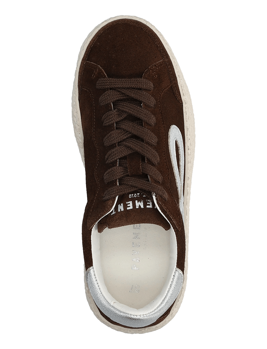 Pavement - PARuby - niedrige sneaker - brown/silver - 3