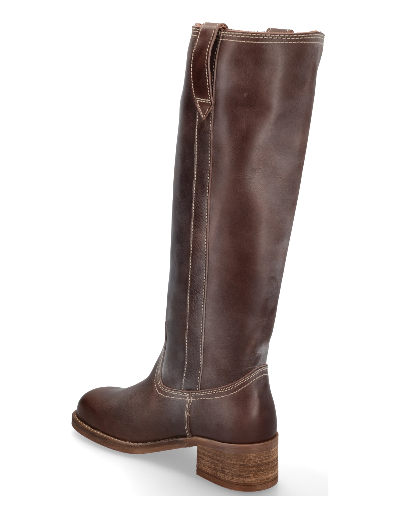 Pavement - PAMaren Vintage - kniehohe stiefel - brown/white - 1