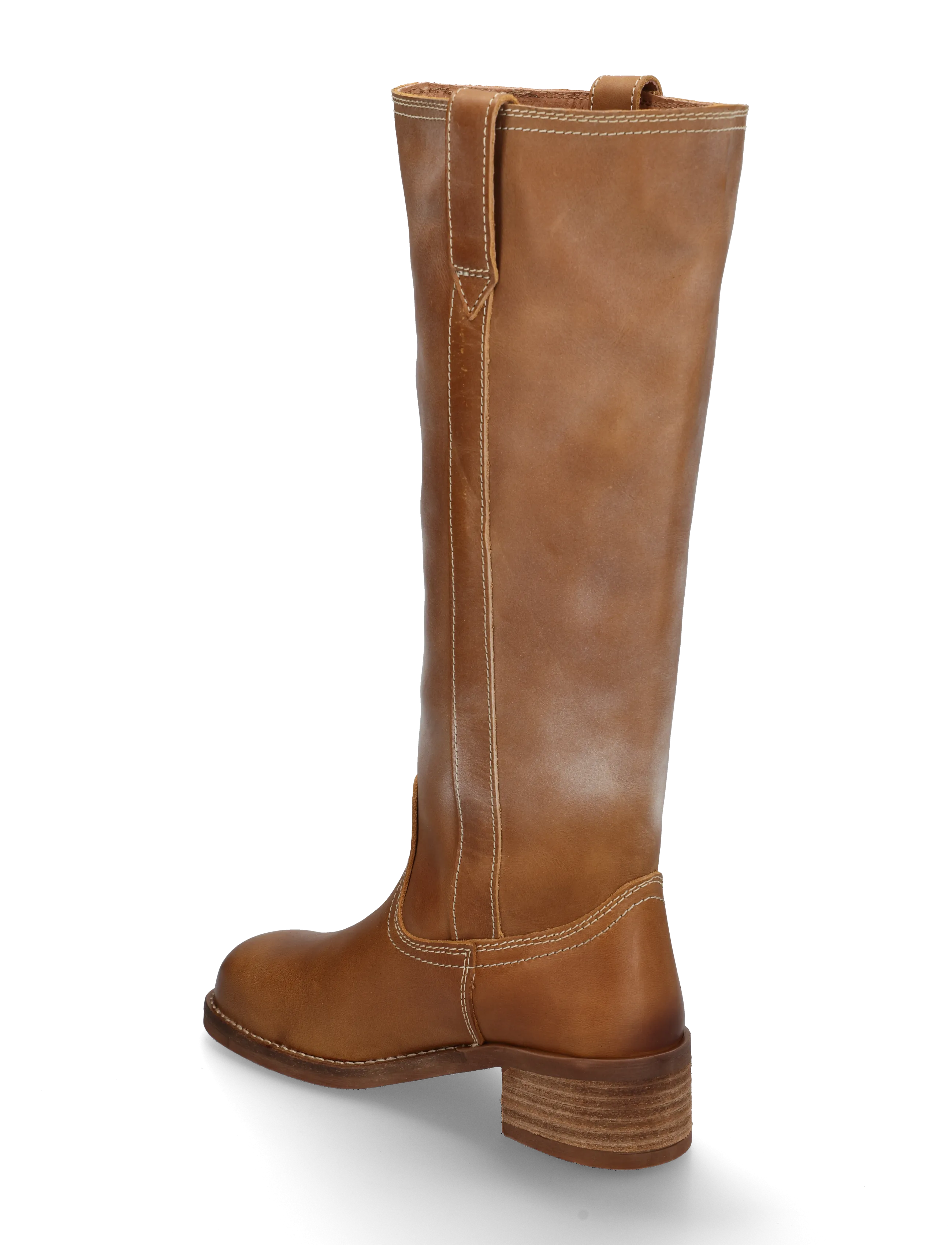 Pavement - PAMaren Vintage - knee high boots - tan/white - 1