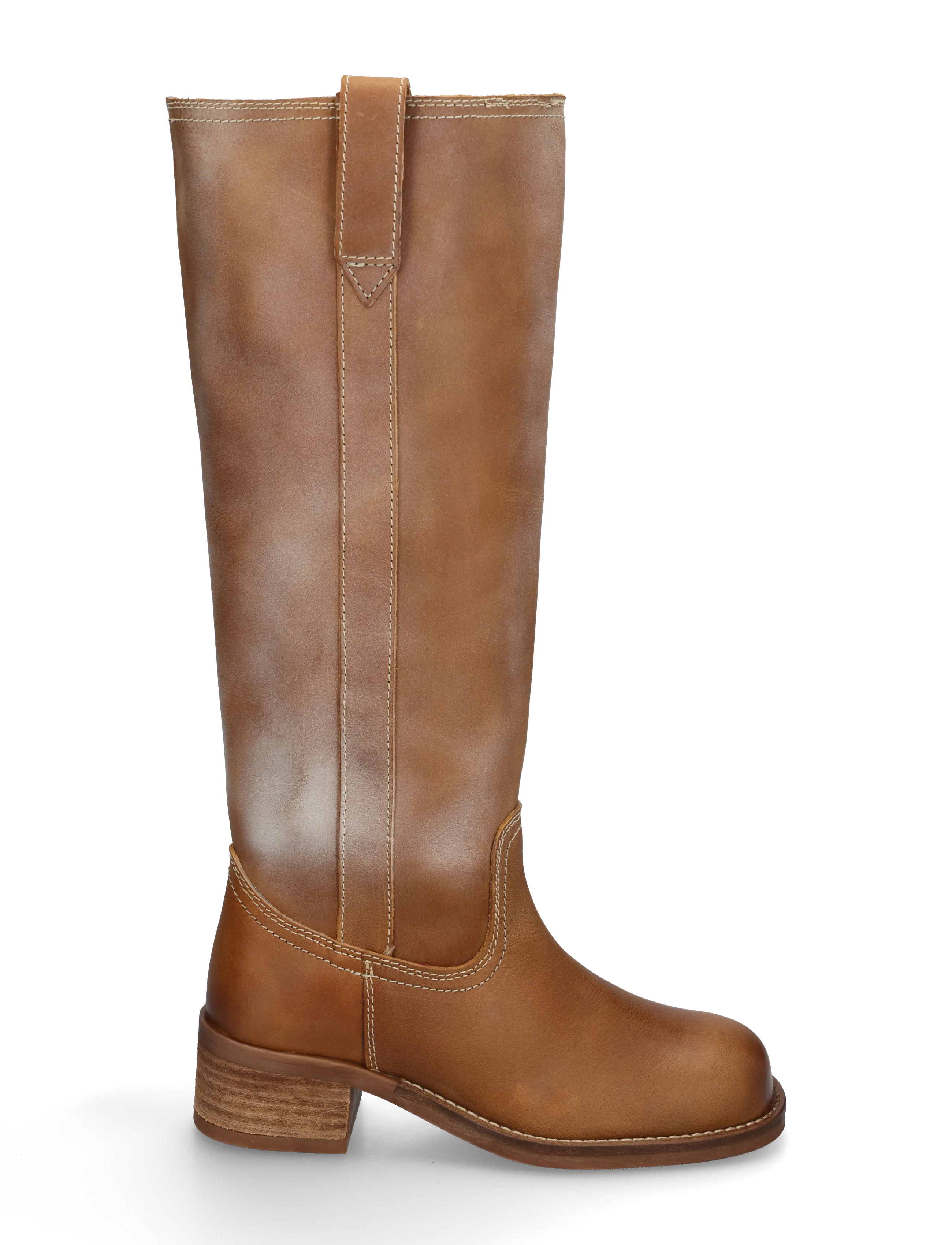 Pavement - PAMaren Vintage - knee high boots - tan/white - 2