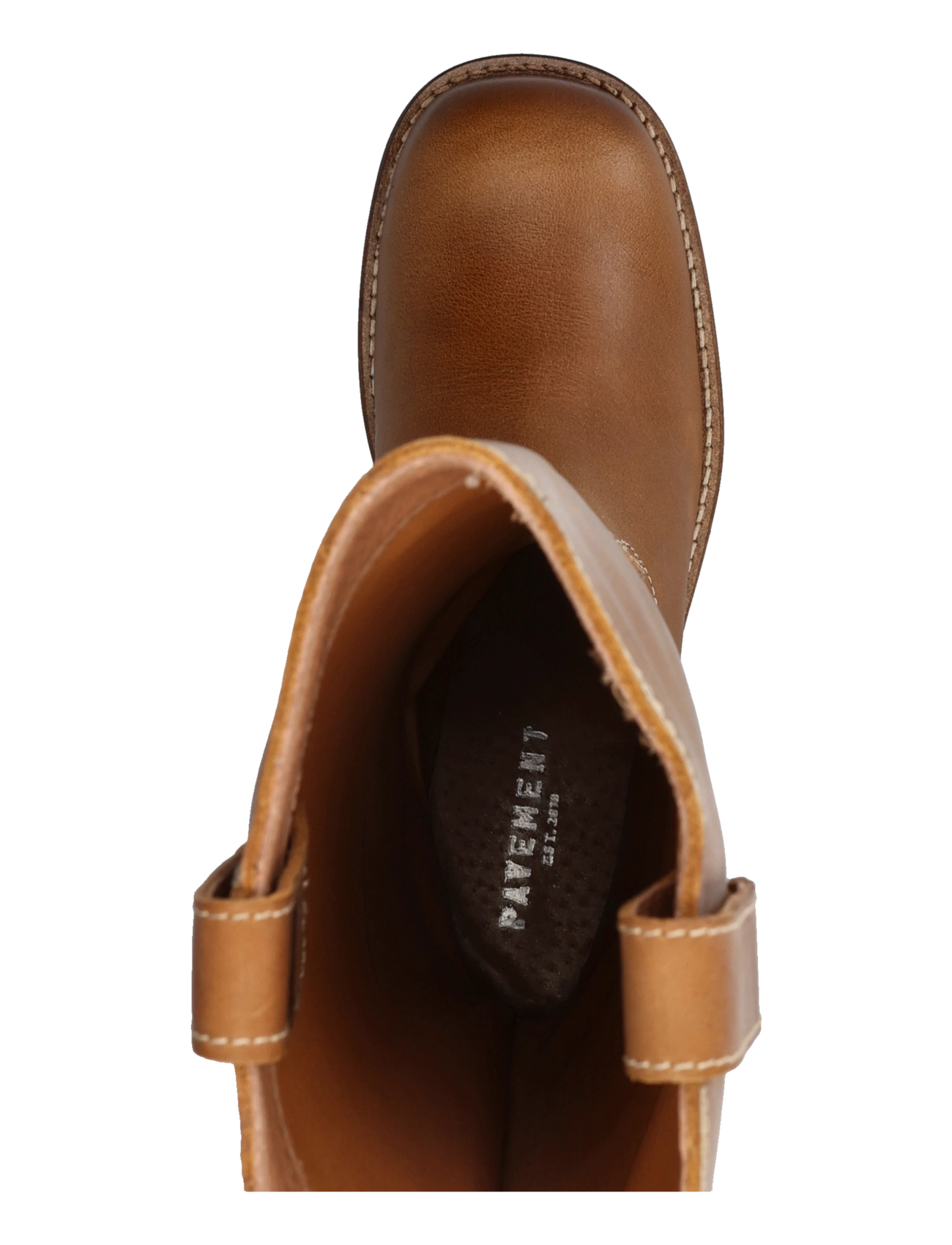 Pavement - PAMaren Vintage - kniehohe stiefel - tan/white - 3