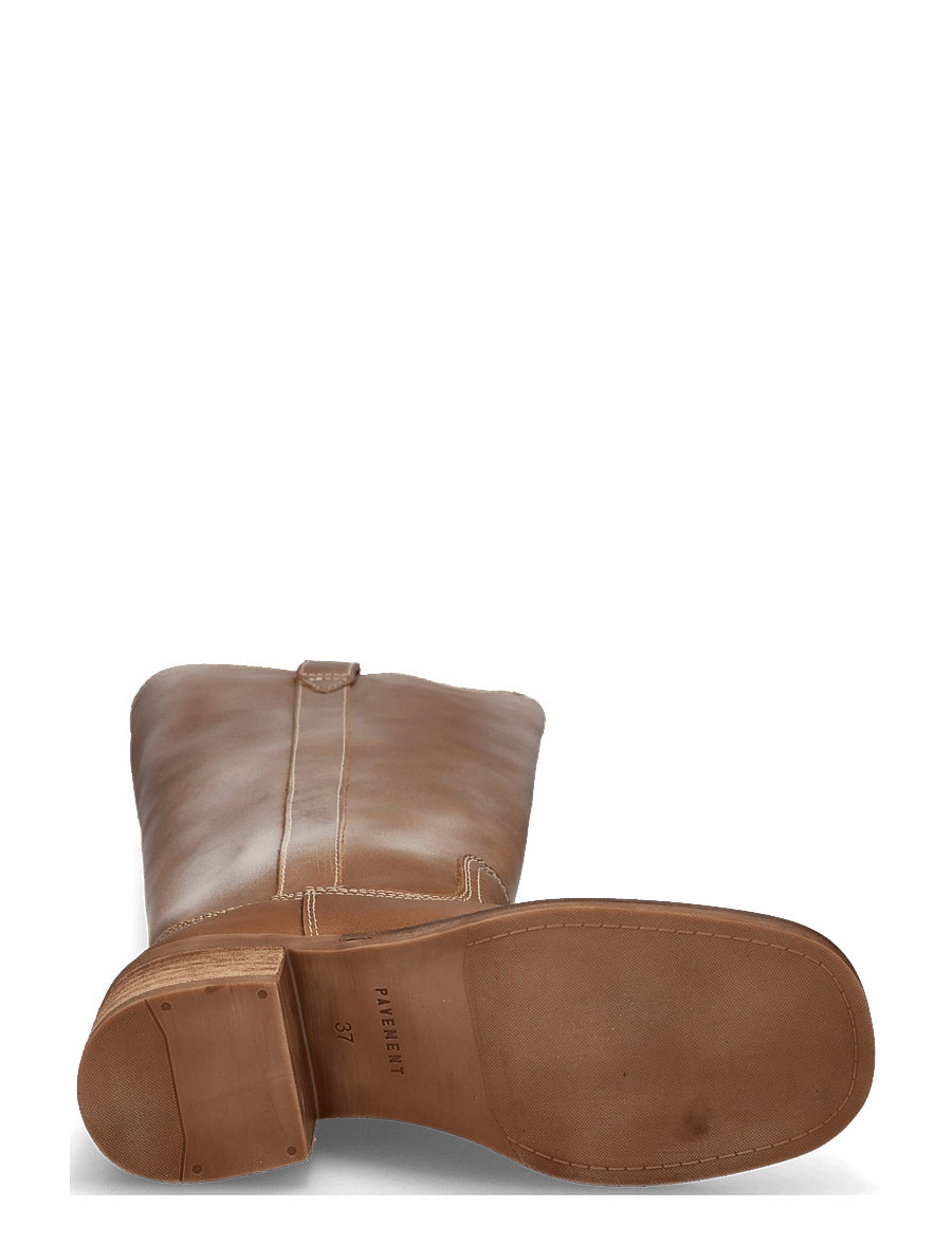 Pavement - PAMaren Vintage - kniehohe stiefel - tan/white - 4
