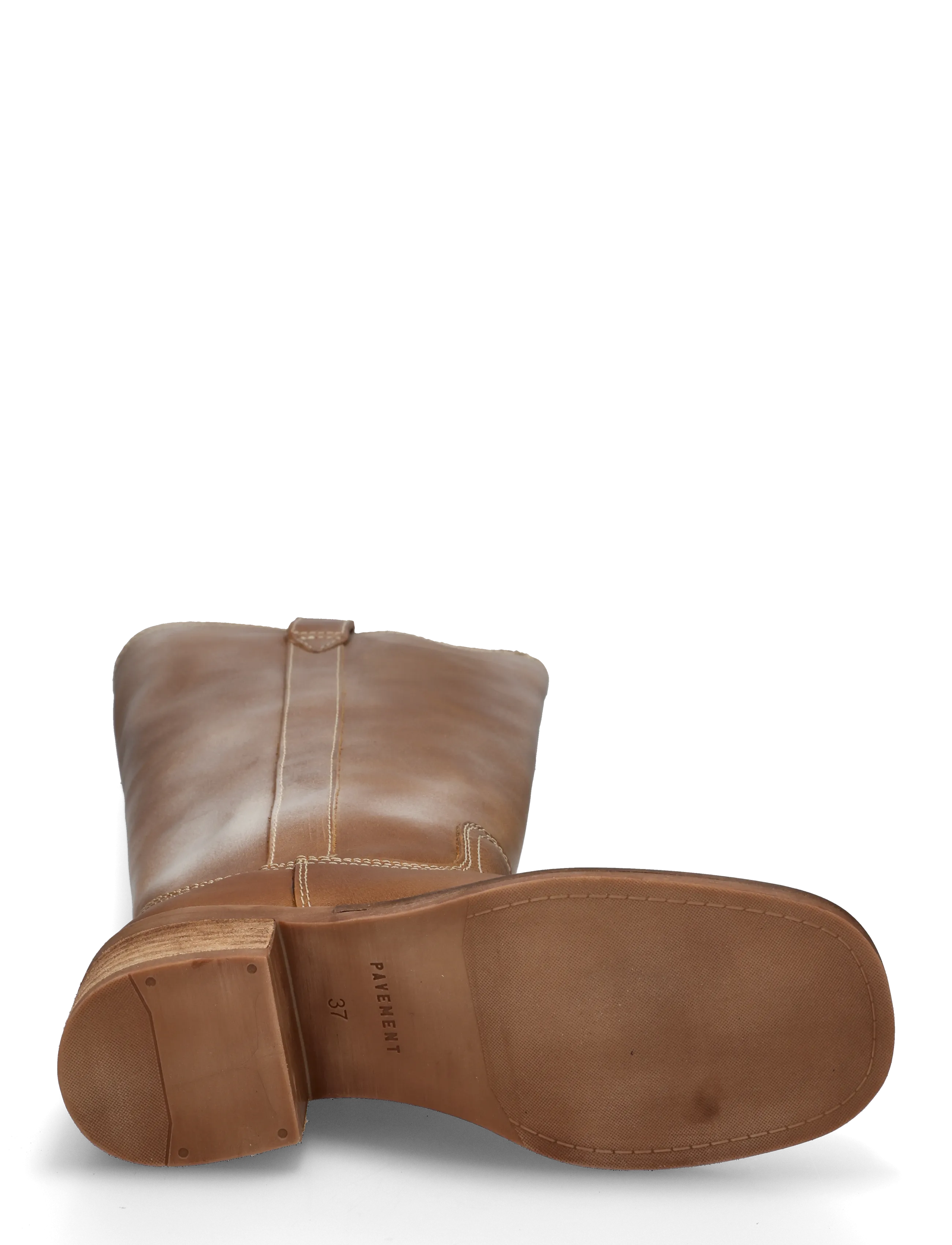 Pavement - PAMaren Vintage - knee high boots - tan/white - 4