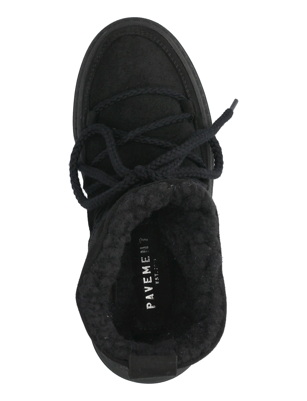 Pavement - PALoui - vintersko - black suede - 3
