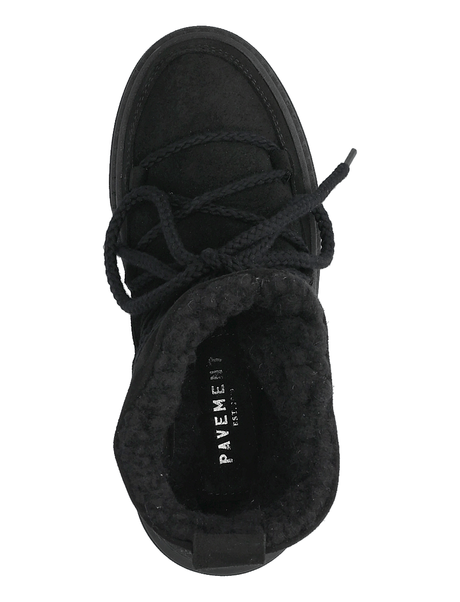 Pavement - PALoui - vintersko - black suede - 3
