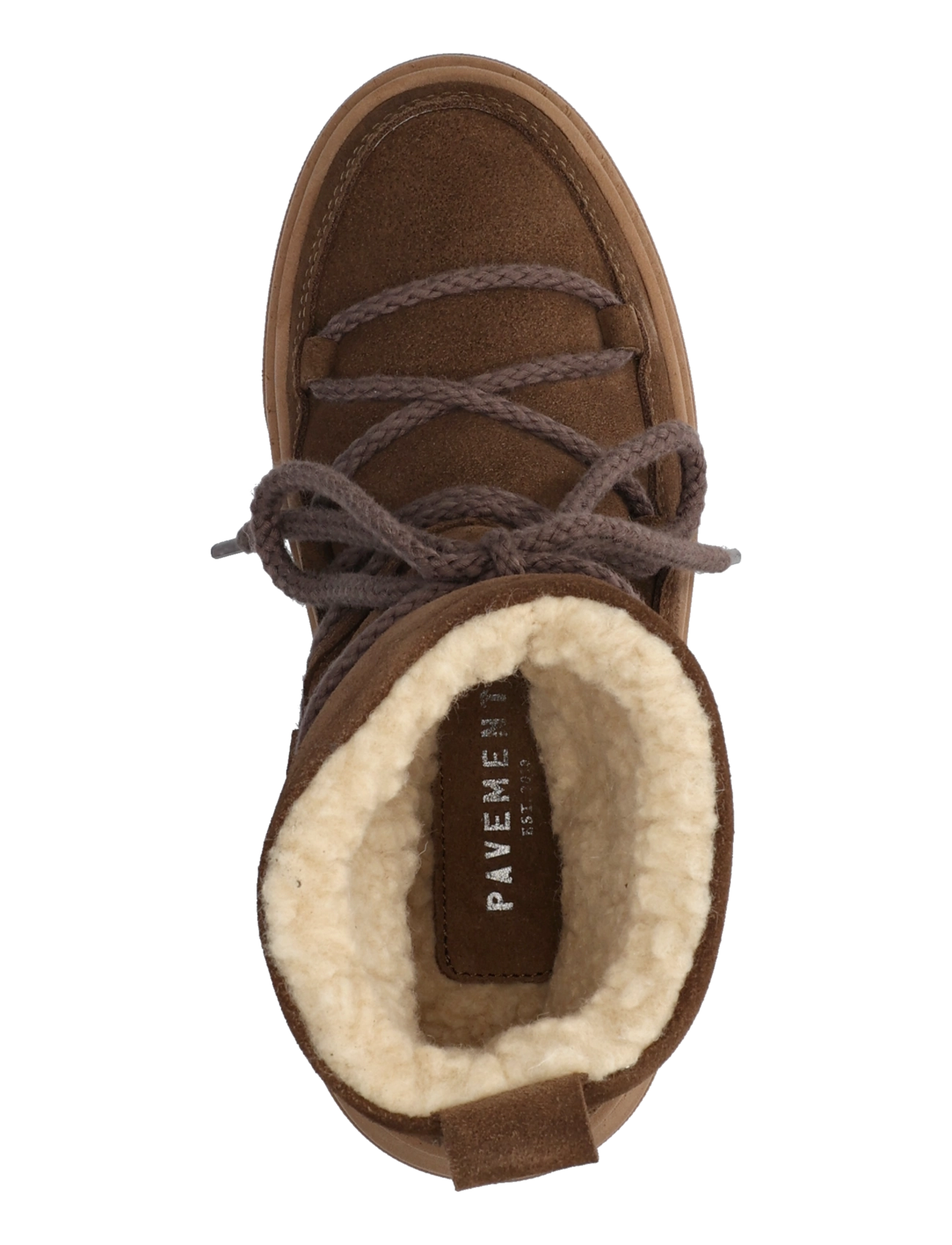 Pavement - PALoui - vintersko - brown suede - 3