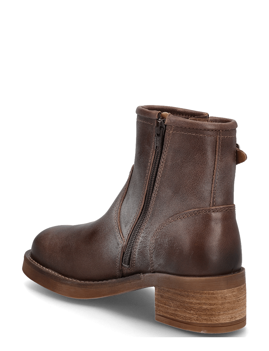 Pavement - PANola Vintage - heeled ankle boots - brown/white - 1