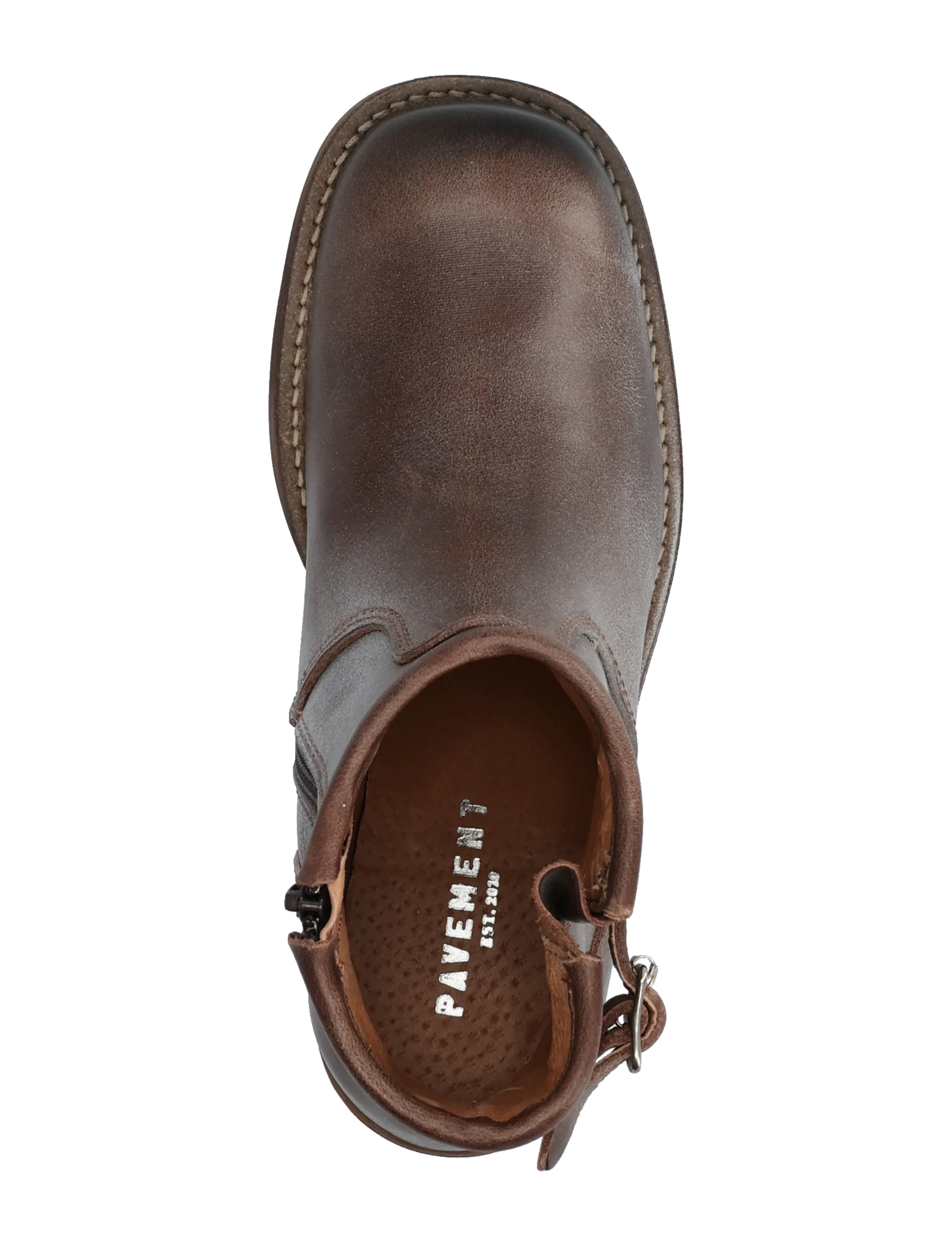 Pavement - PANola Vintage - støvletter - brown/white - 3