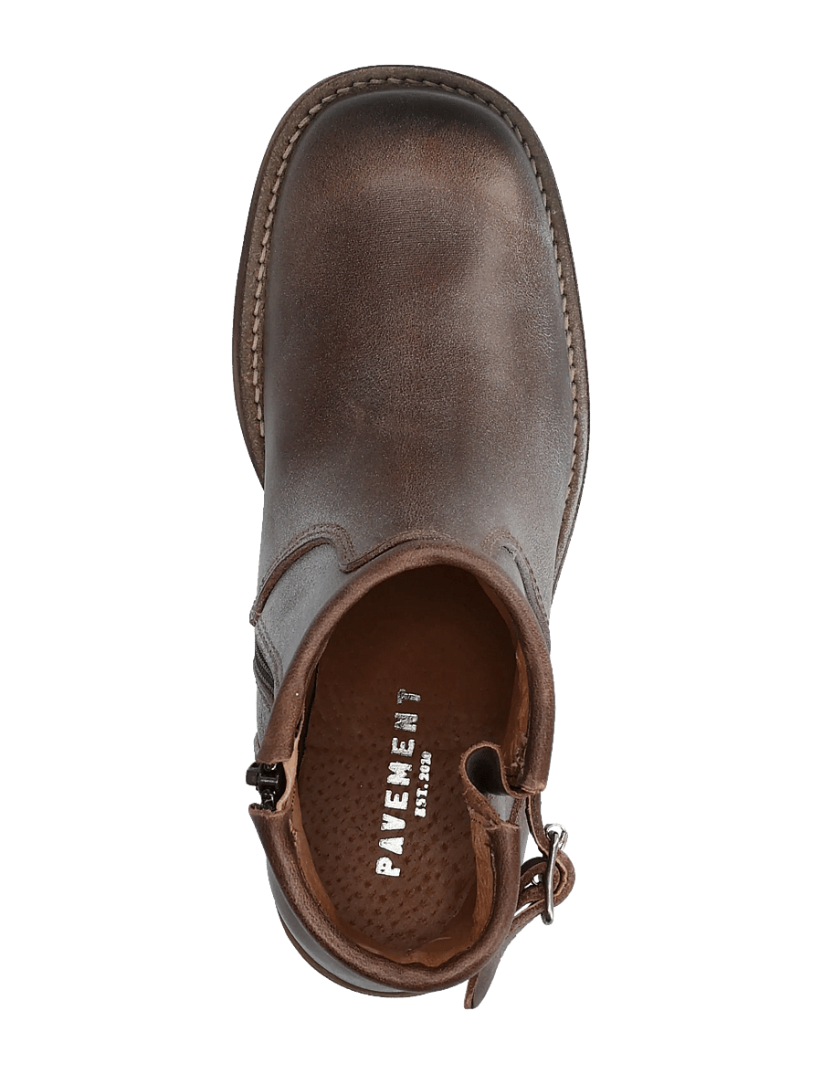 Pavement - PANola Vintage - støvletter - brown/white - 3