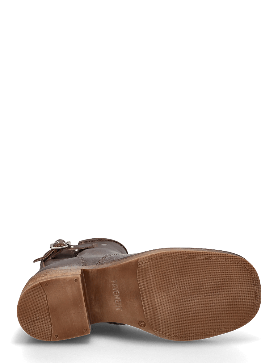 Pavement - PANola Vintage - stiefeletten mit absatz - brown/white - 4