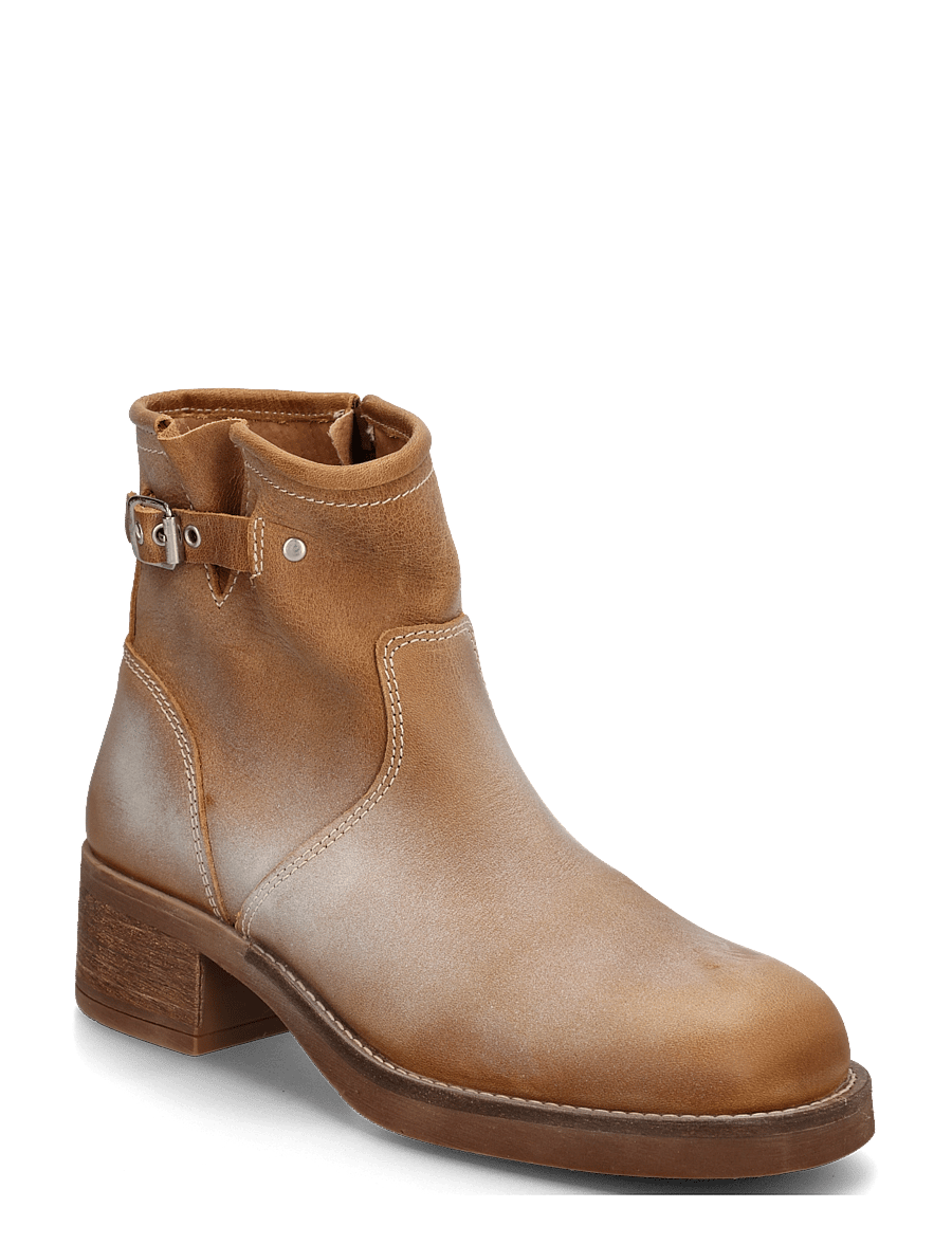 Pavement - PANola Vintage - kontsaga poolsaapad - tan/white - 0