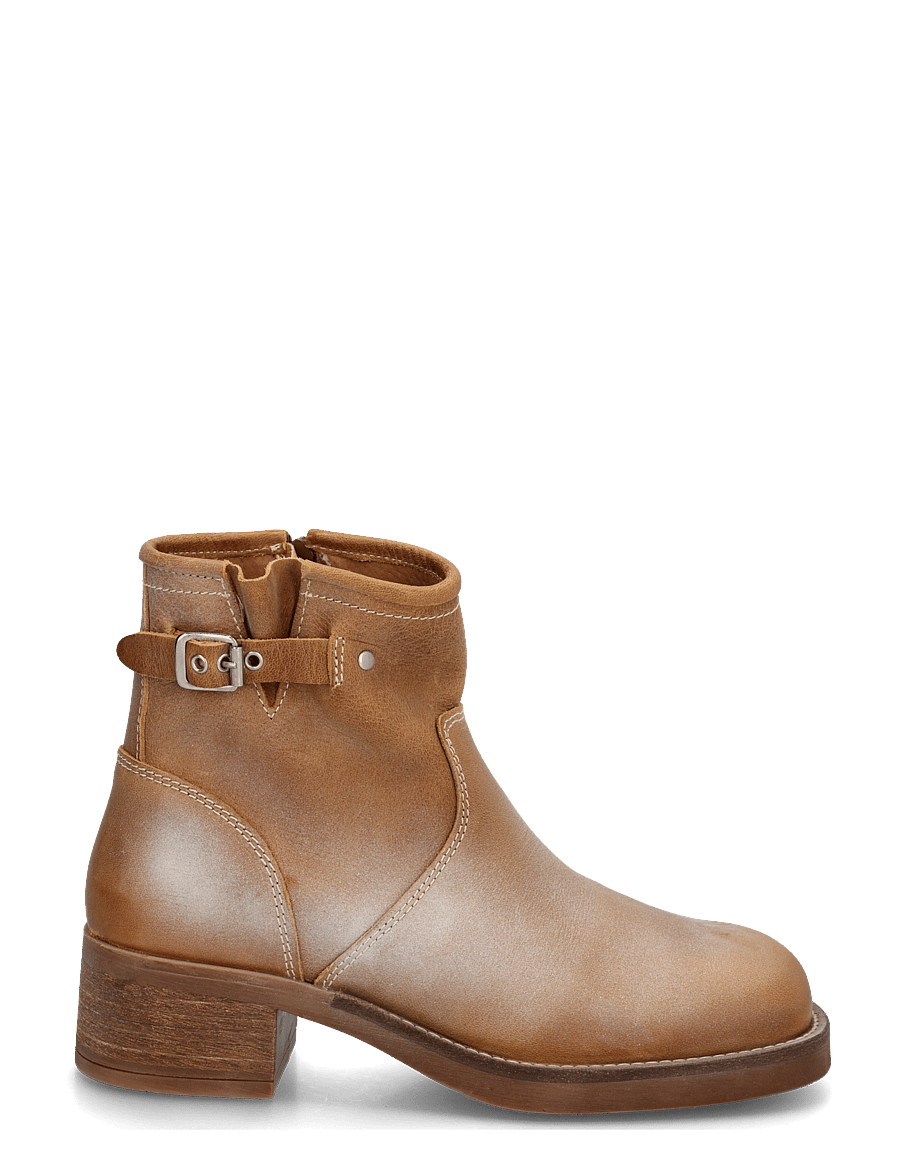 Pavement - PANola Vintage - kontsaga poolsaapad - tan/white - 2