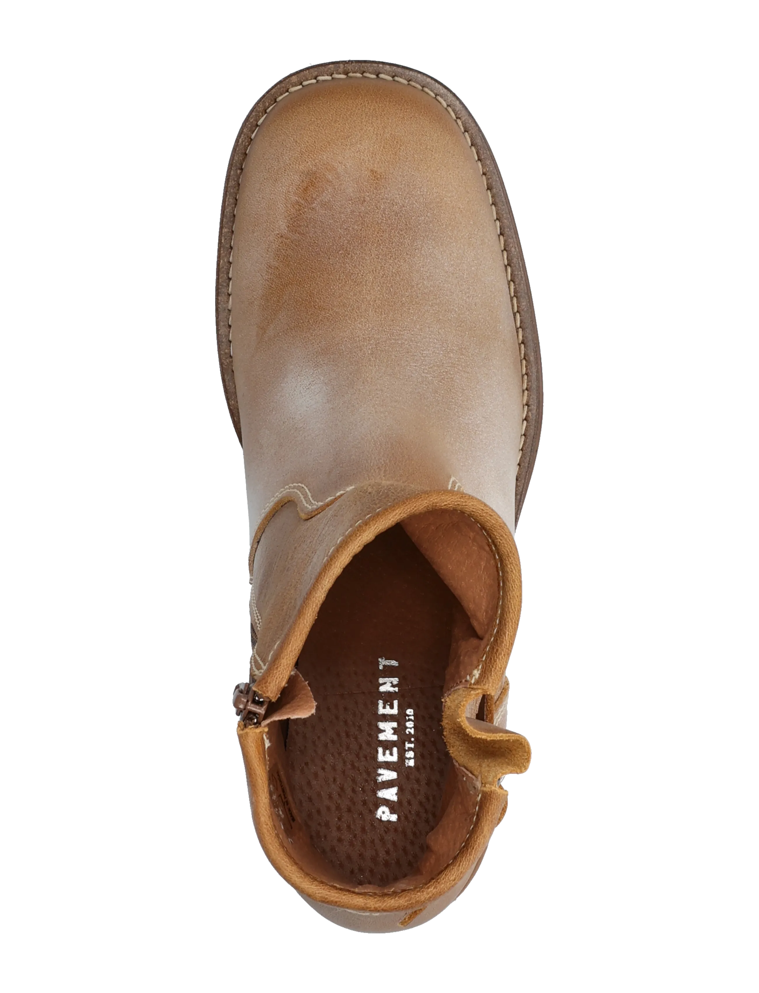 Pavement - PANola Vintage - heeled ankle boots - tan/white - 3