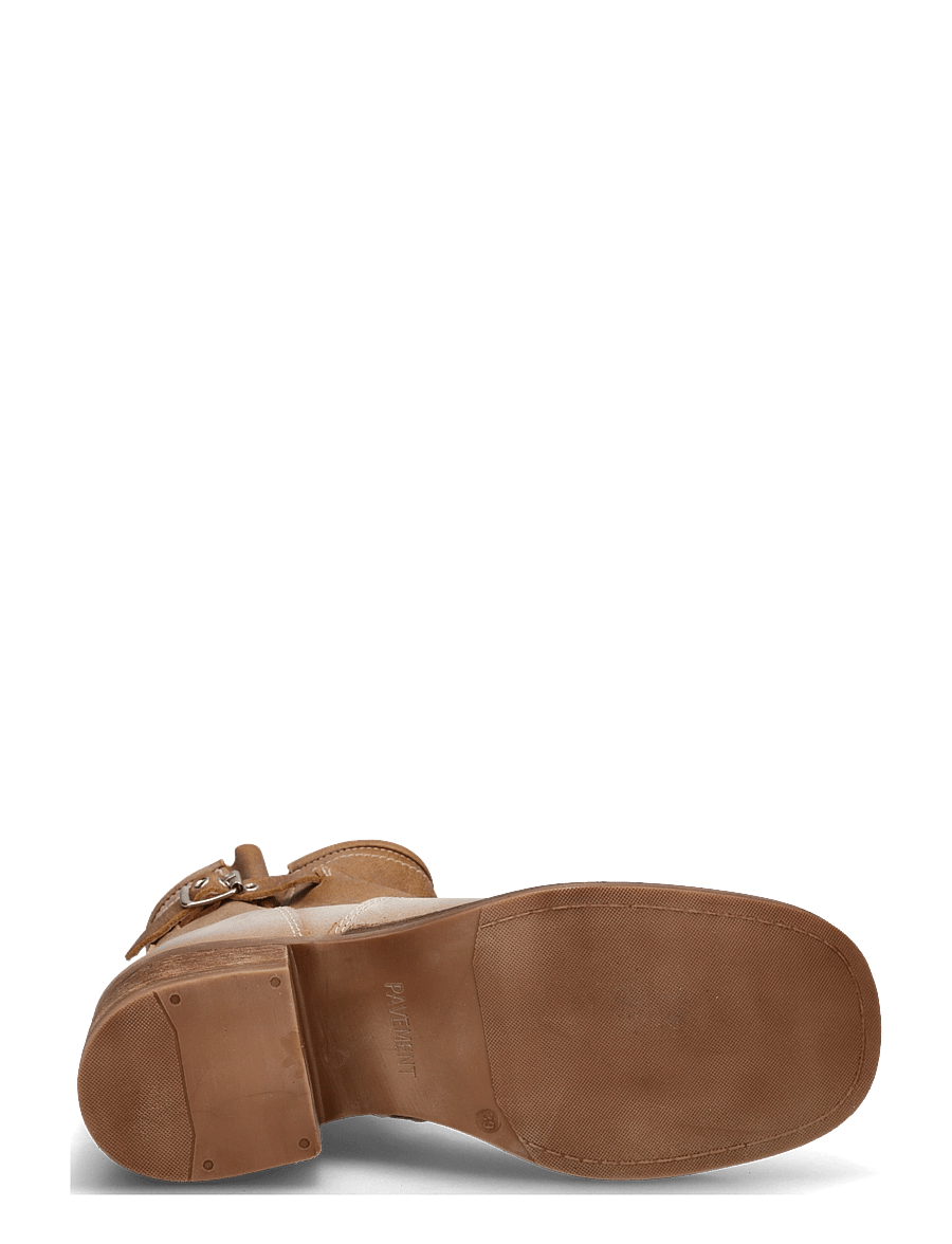 Pavement - PANola Vintage - kontsaga poolsaapad - tan/white - 4