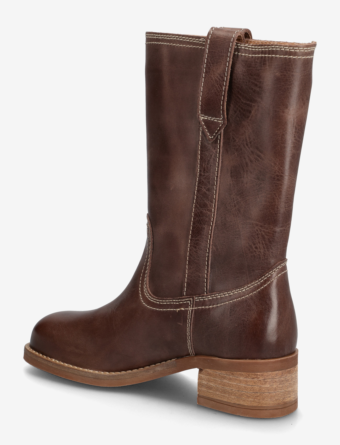 Pavement - PATanja Vintage - cowboystøvler - brown/white - 2