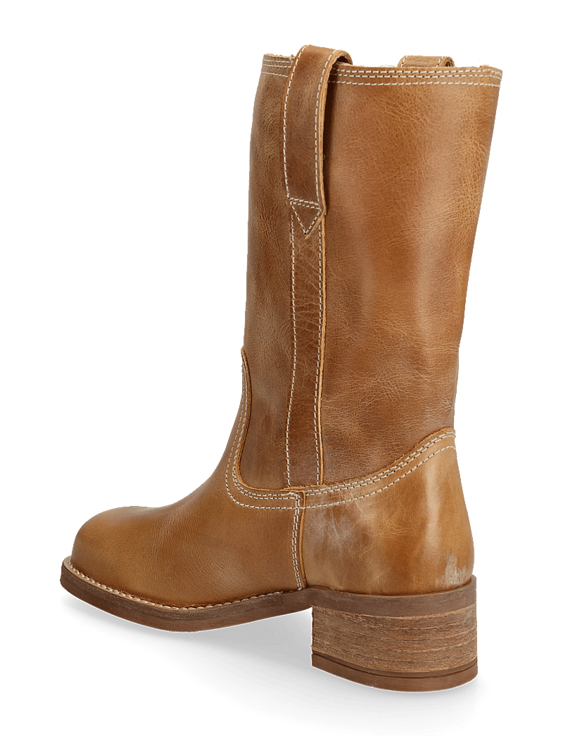 Pavement - PATanja Vintage - cowboy-stiefel - tan/white - 2