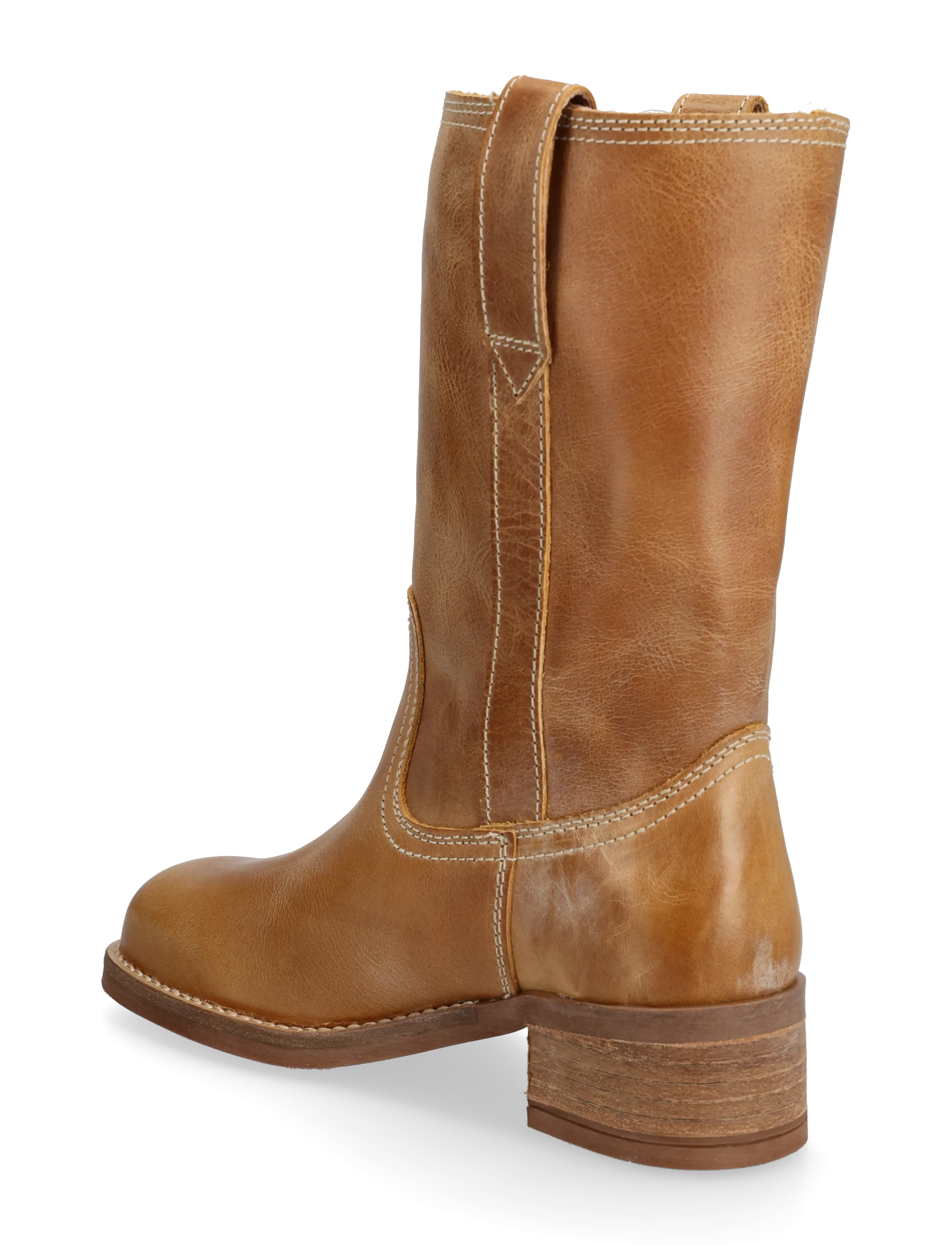 Pavement - PATanja Vintage - cowboy-stiefel - tan/white - 2