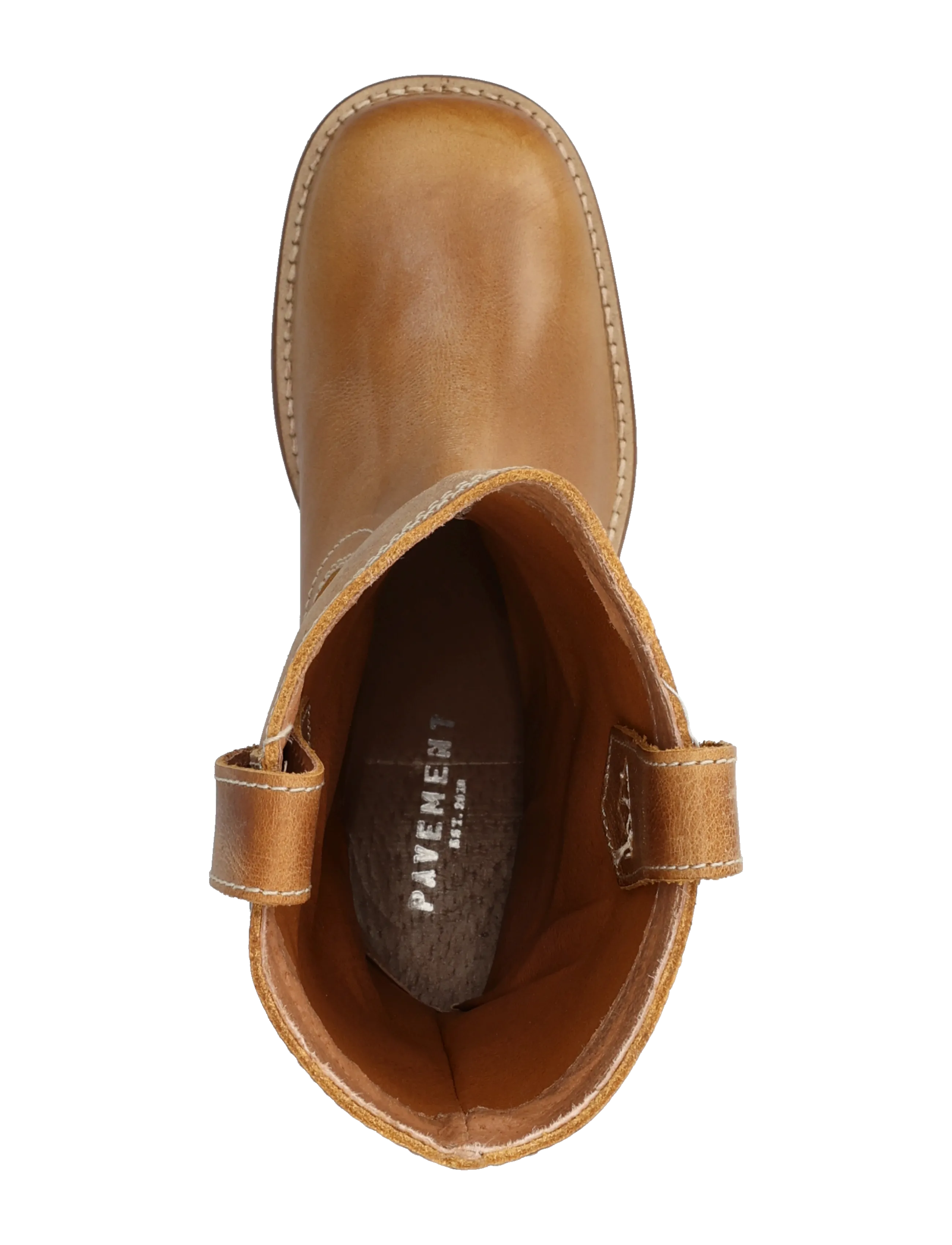 Pavement - PATanja Vintage - cowboystøvler - tan/white - 3