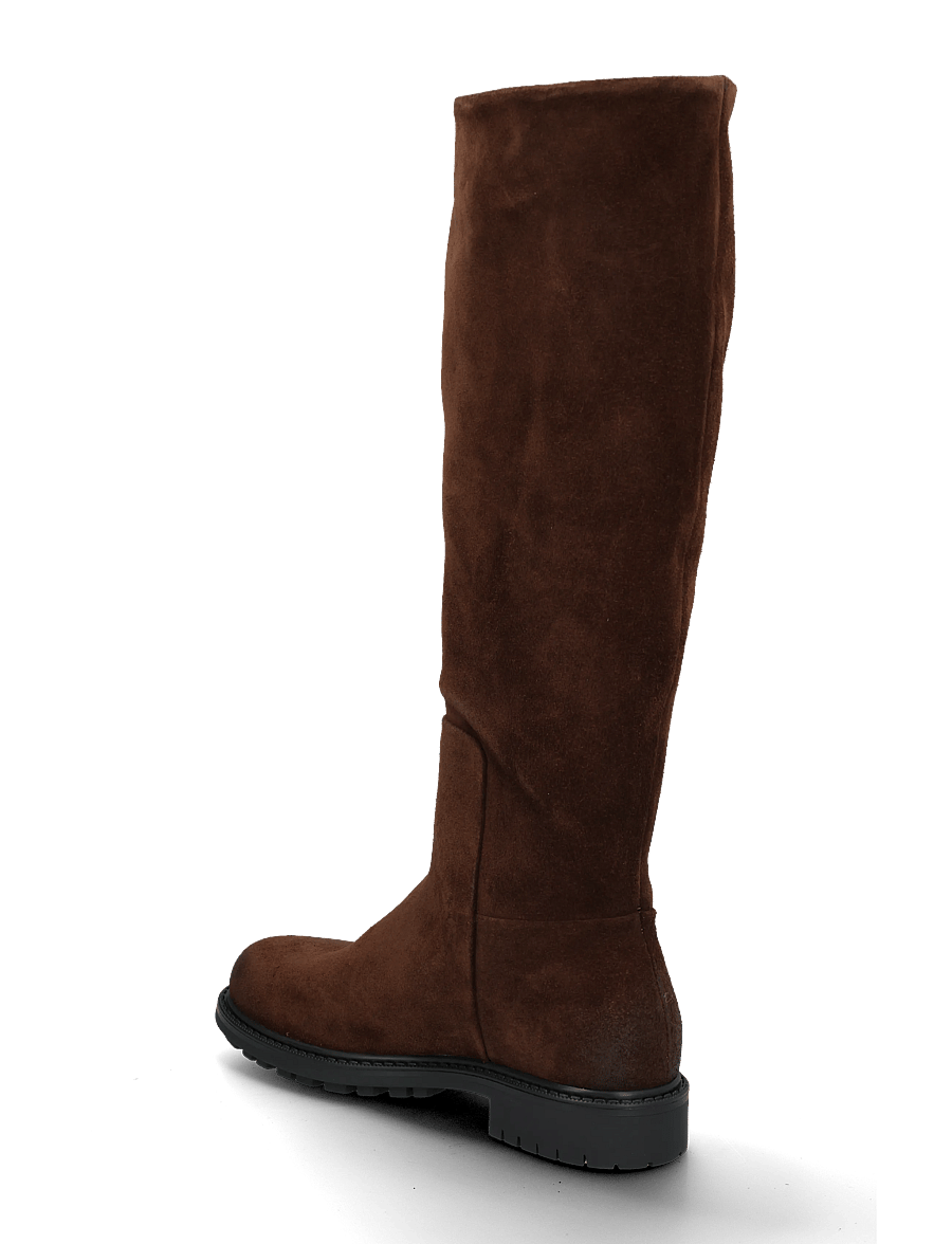 Pavement - PACara - knähöga stövlar - brown suede - 1