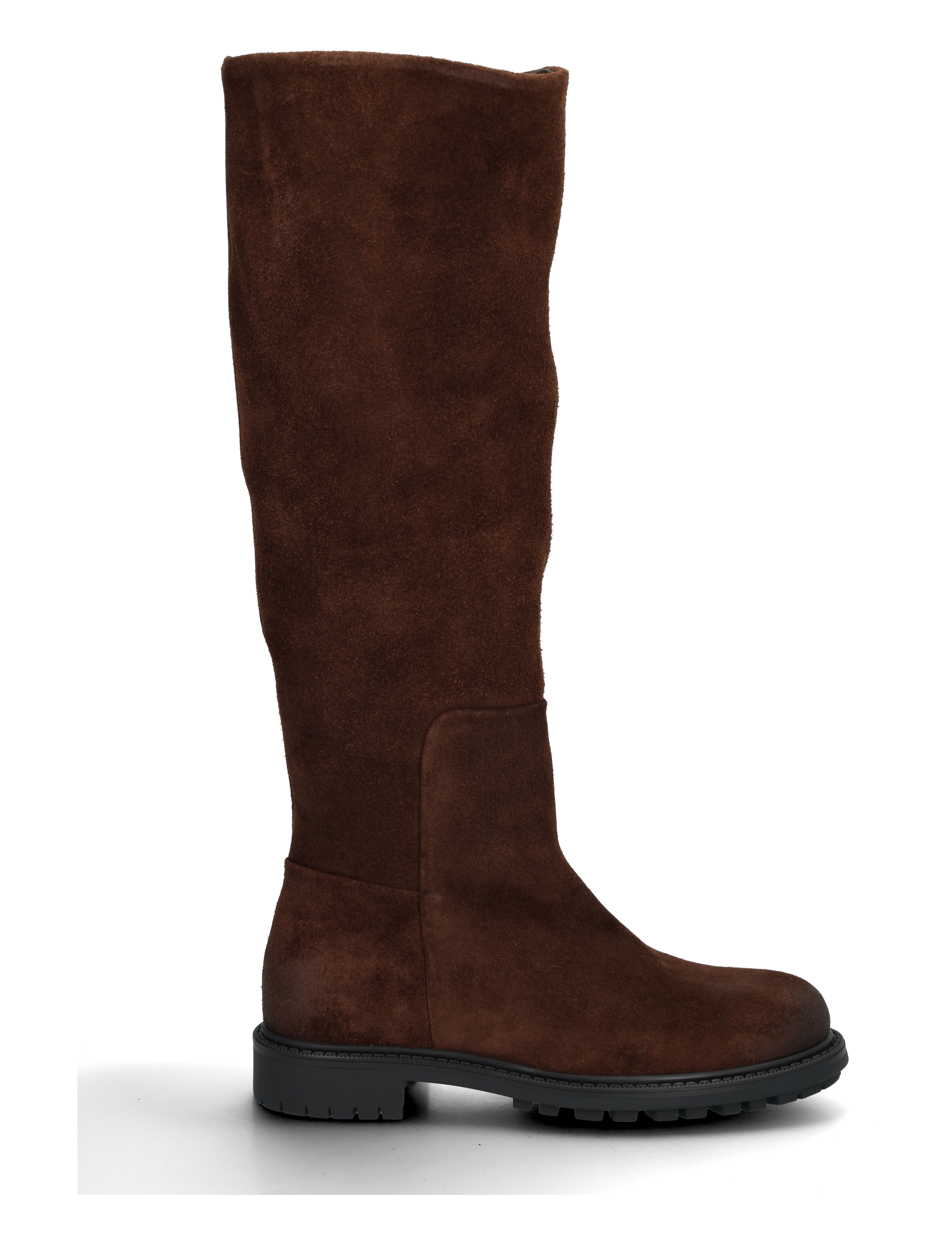 Pavement - PACara - knähöga stövlar - brown suede - 2