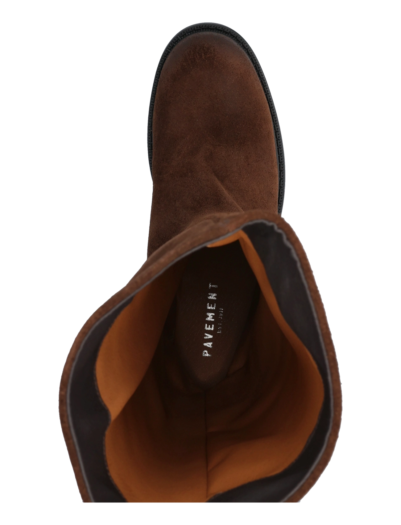 Pavement - PACara - knähöga stövlar - brown suede - 3