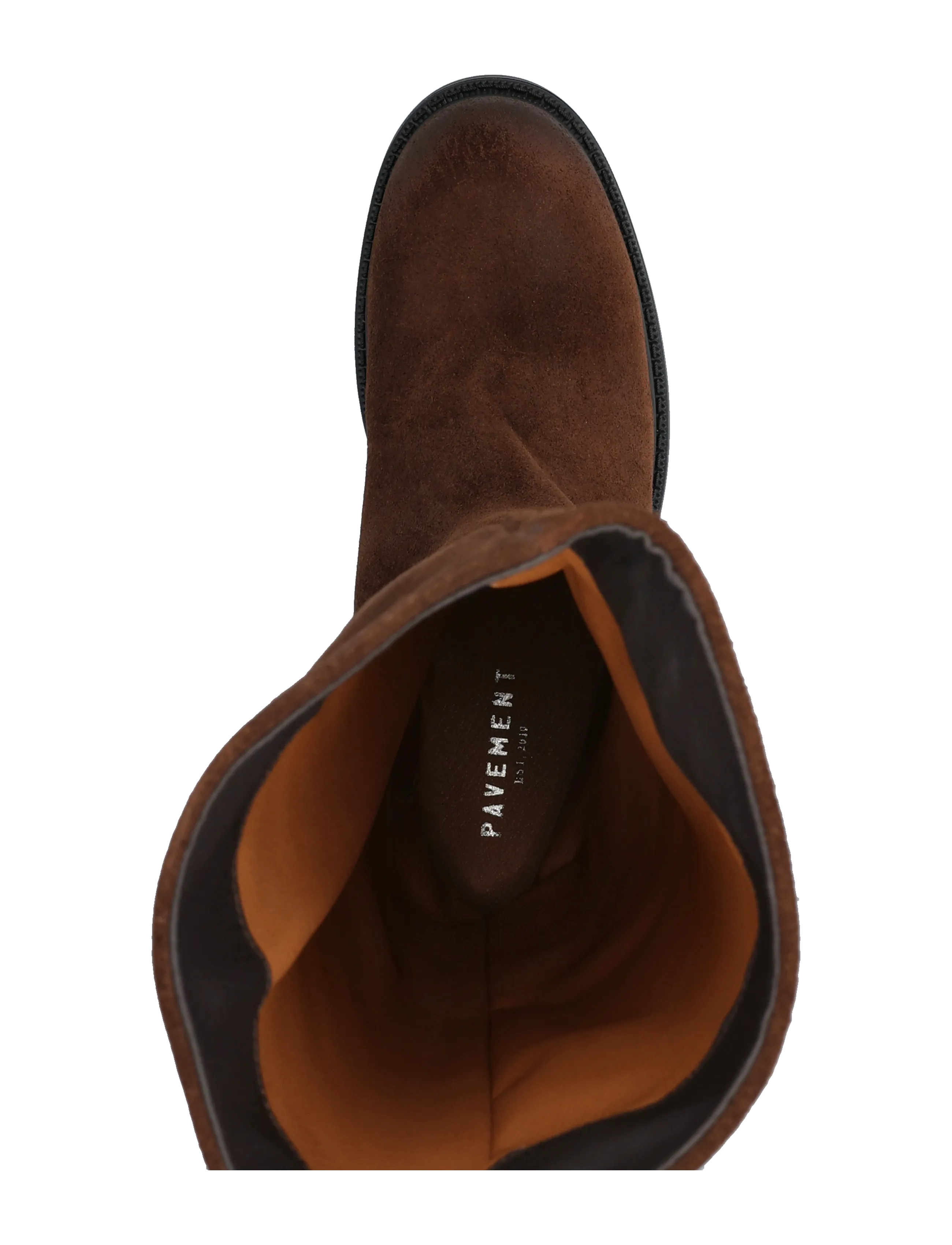 Pavement - PACara - knähöga stövlar - brown suede - 3
