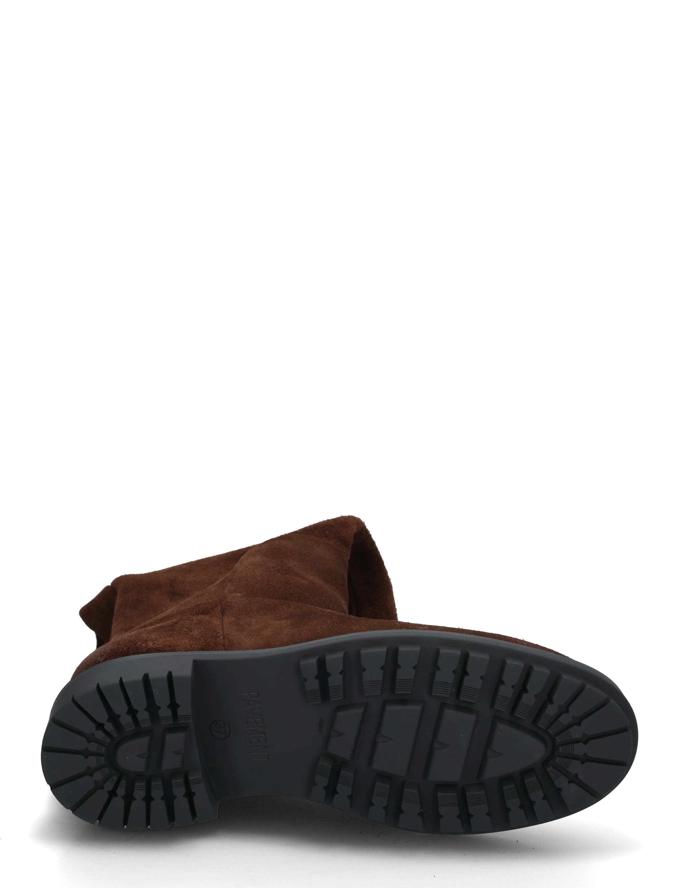 Pavement - PACara - knähöga stövlar - brown suede - 4