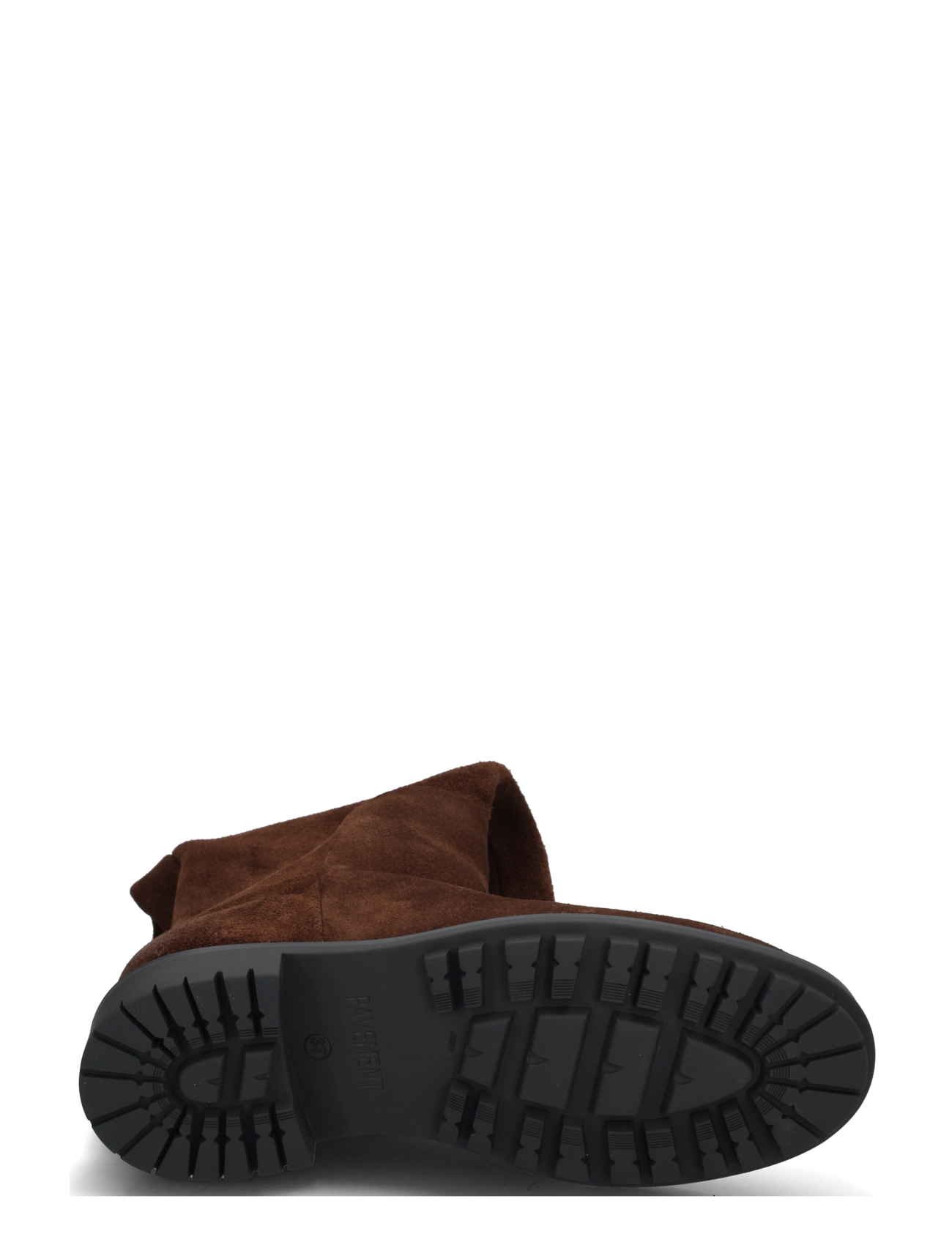 Pavement - PACara - knähöga stövlar - brown suede - 4