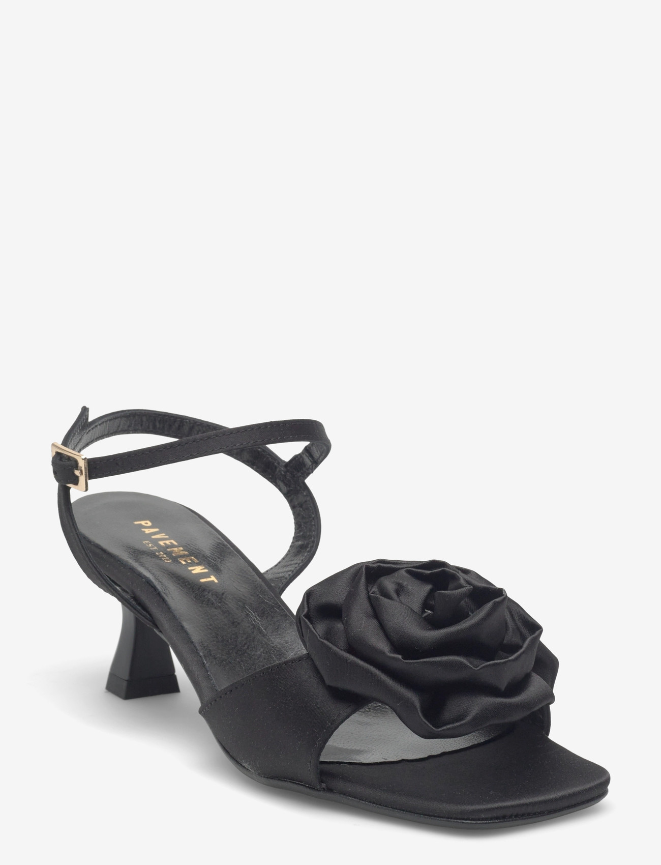 Pavement - Helma Rose - heeled sandals - black satin - 0
