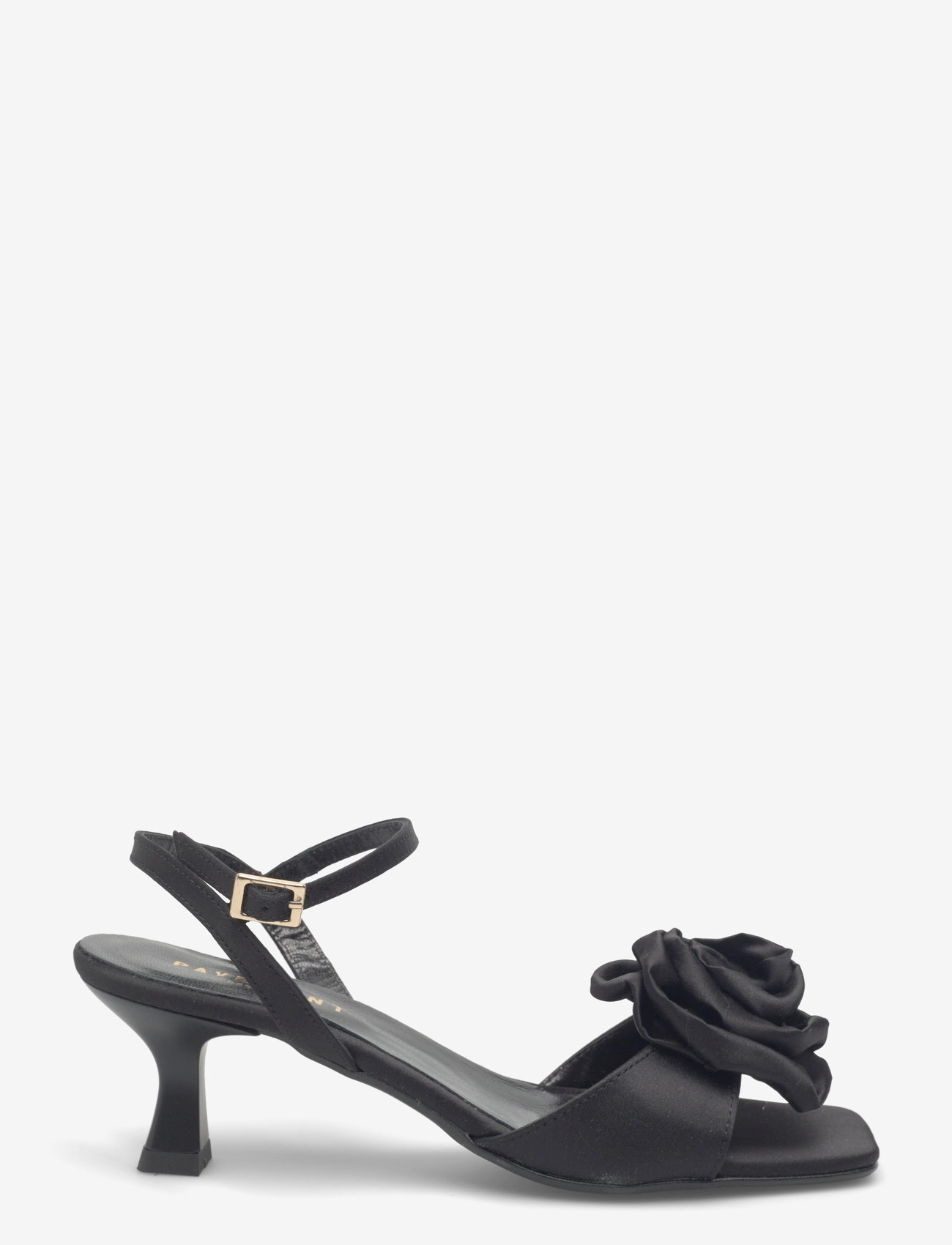 Pavement - Helma Rose - heeled sandals - black satin - 1