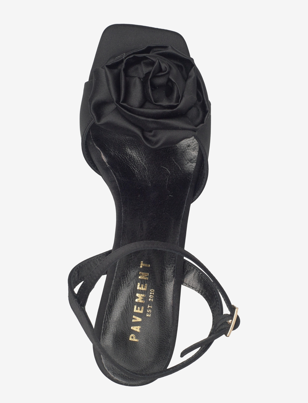 Pavement - Helma Rose - heeled sandals - black satin - 3
