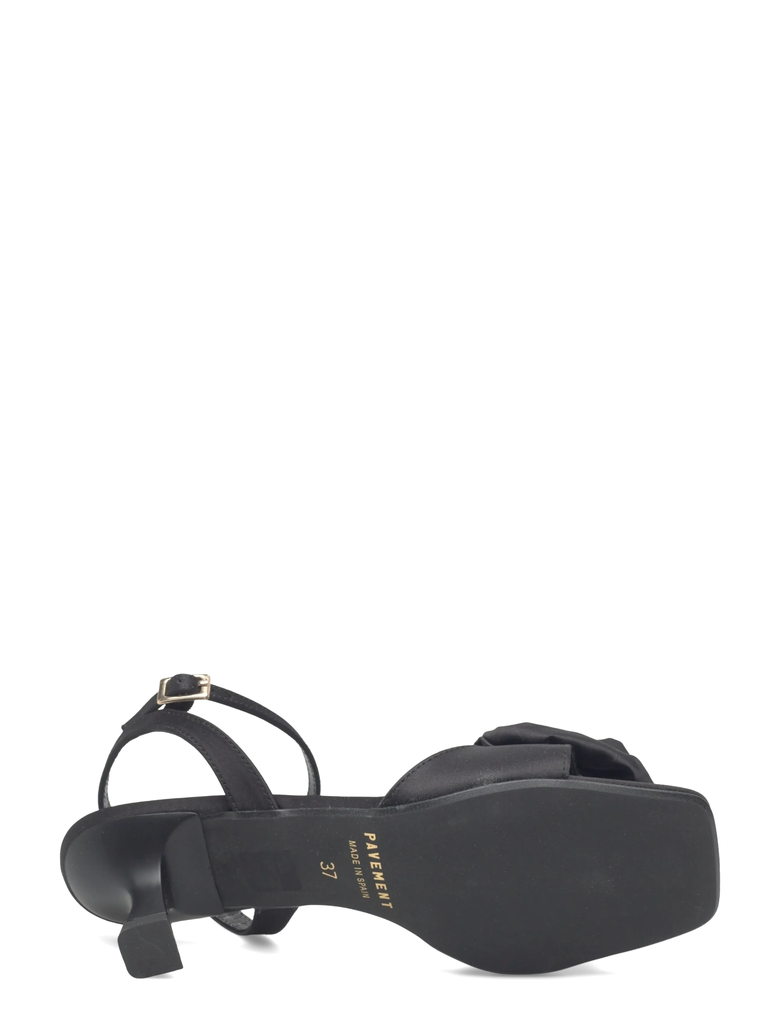 Pavement - Helma Rose - lahtised kontsakingad - black satin - 4