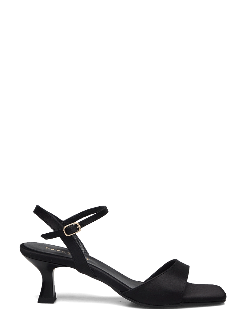 Pavement - Helma - sandaler med hæl - black satin - 1