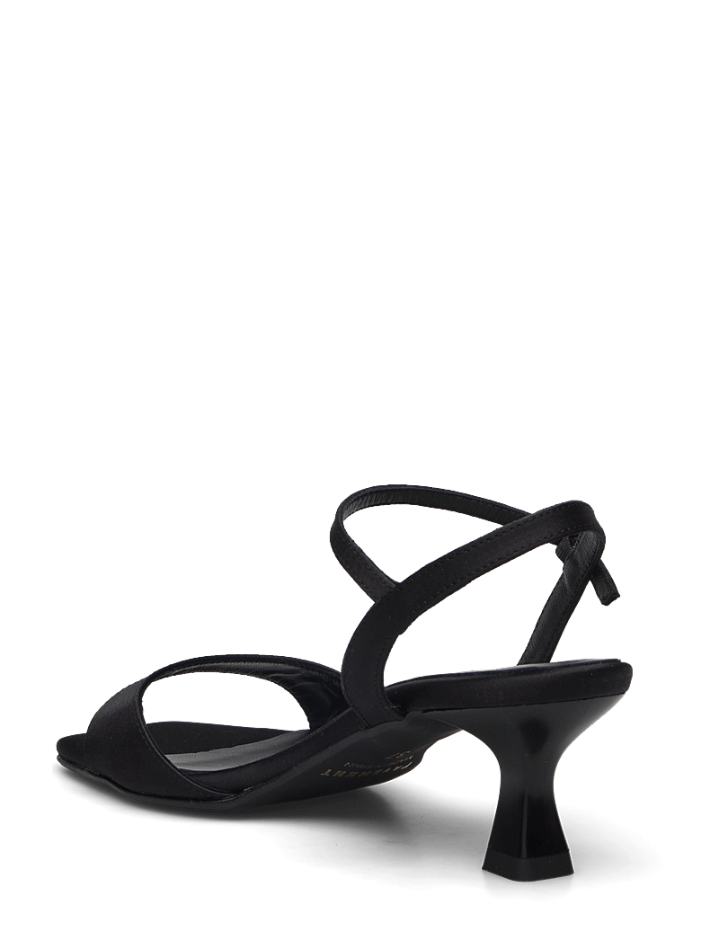 Pavement - Helma - sandaler med hæl - black satin - 2