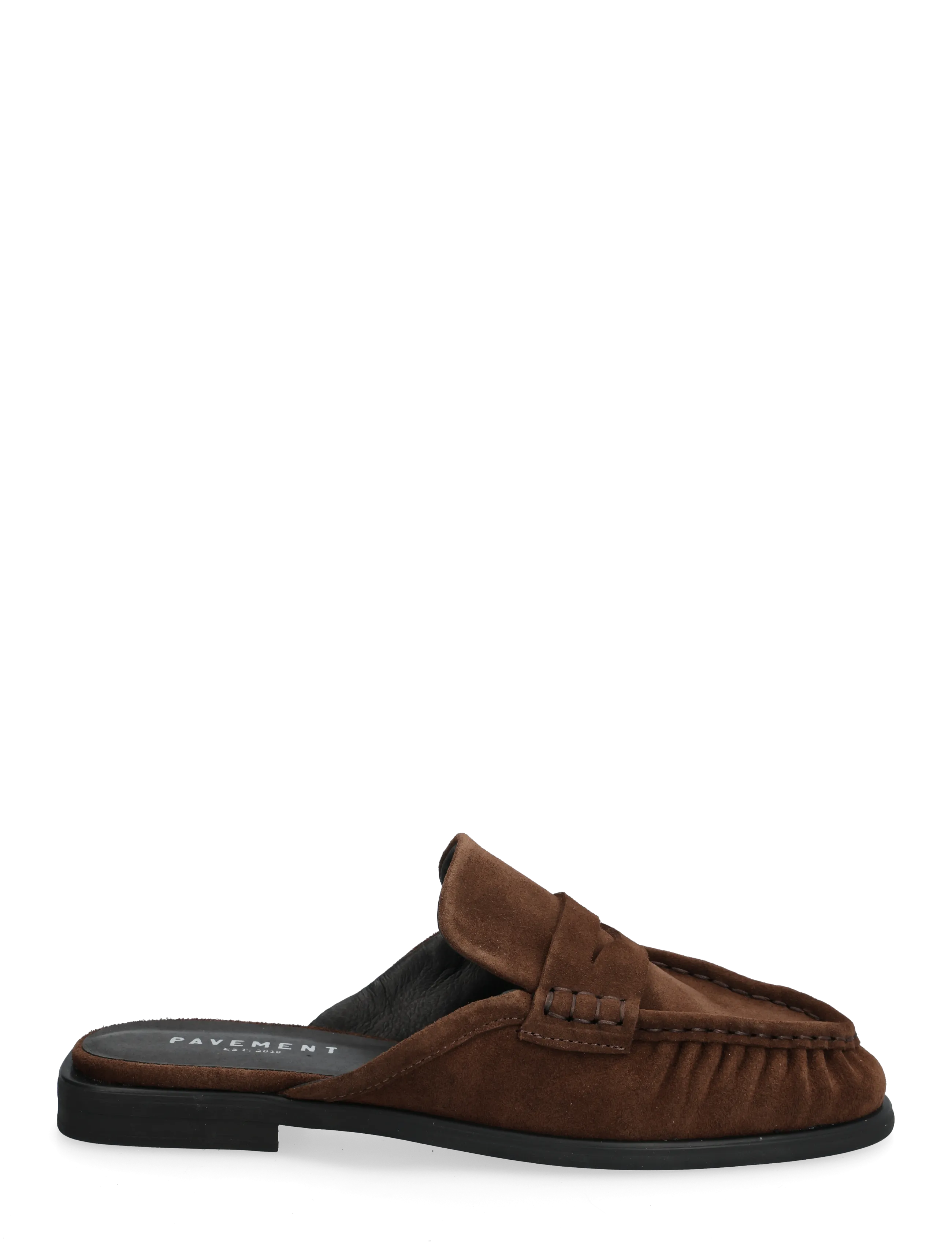 Pavement - PAElmira Mule - kontsata muula-stiilid jalanõud - brown suede - 1