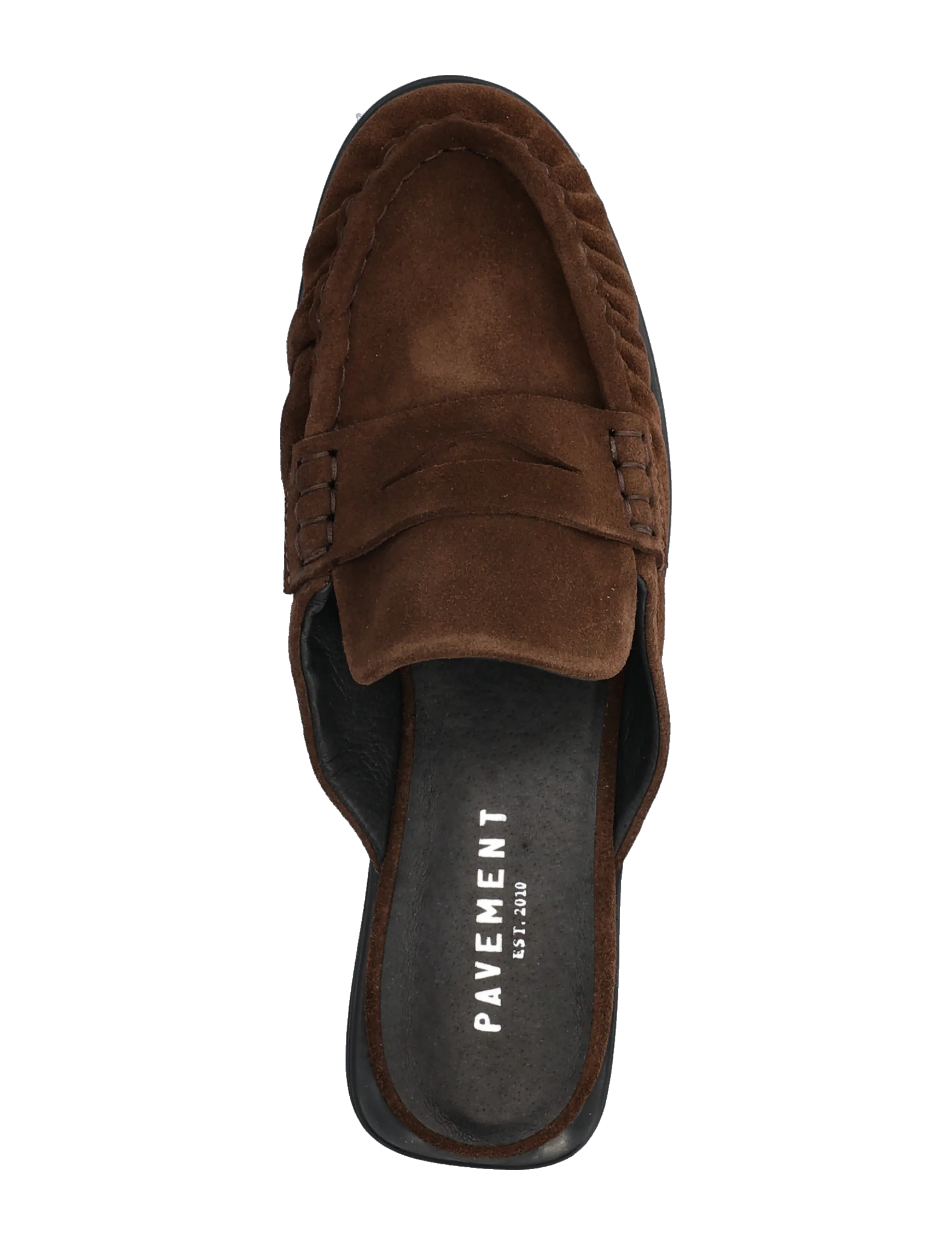 Pavement - PAElmira Mule - kontsata muula-stiilid jalanõud - brown suede - 3