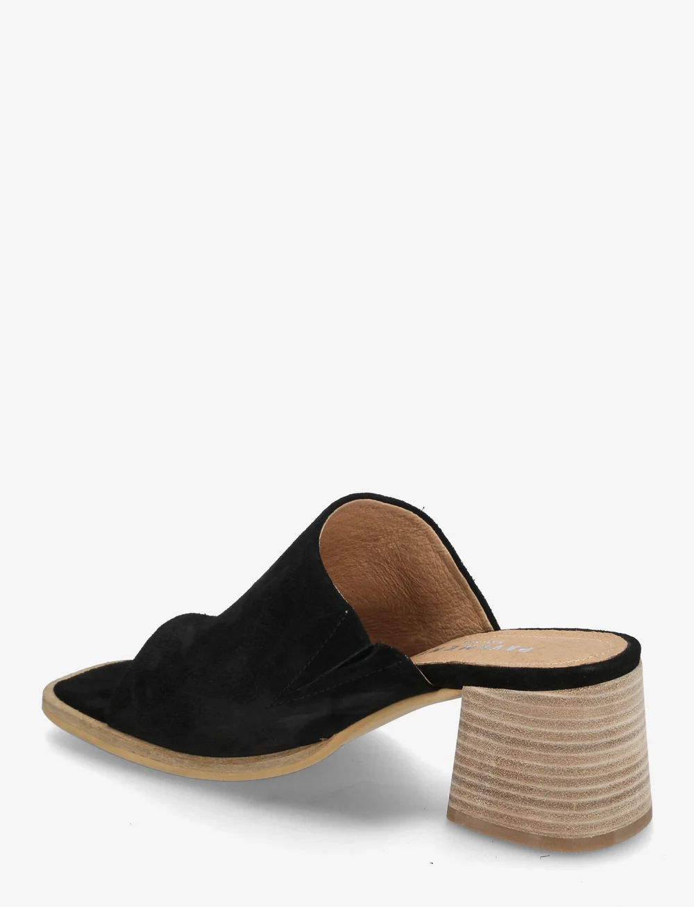 Pavement - Dona - pantoletten mit absätzen - black suede - 2