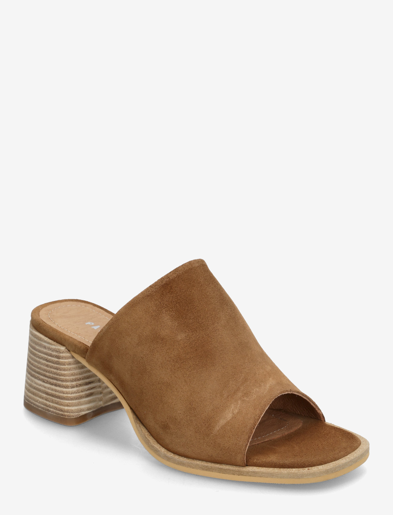 Pavement - Dona - mules med hæle - tan suede - 0