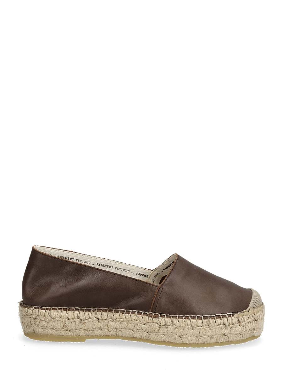 Pavement - Ida nappa - espadrilles - brown nappa - 1